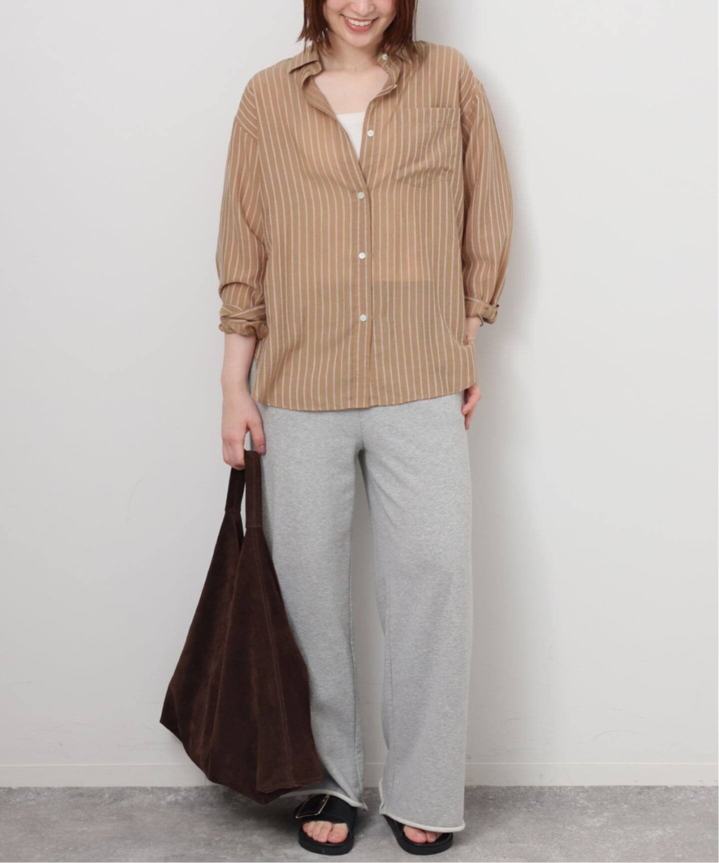 ダブルストライプソフトシャツ（シャツ／ブラウス）｜JOURNAL STANDARD