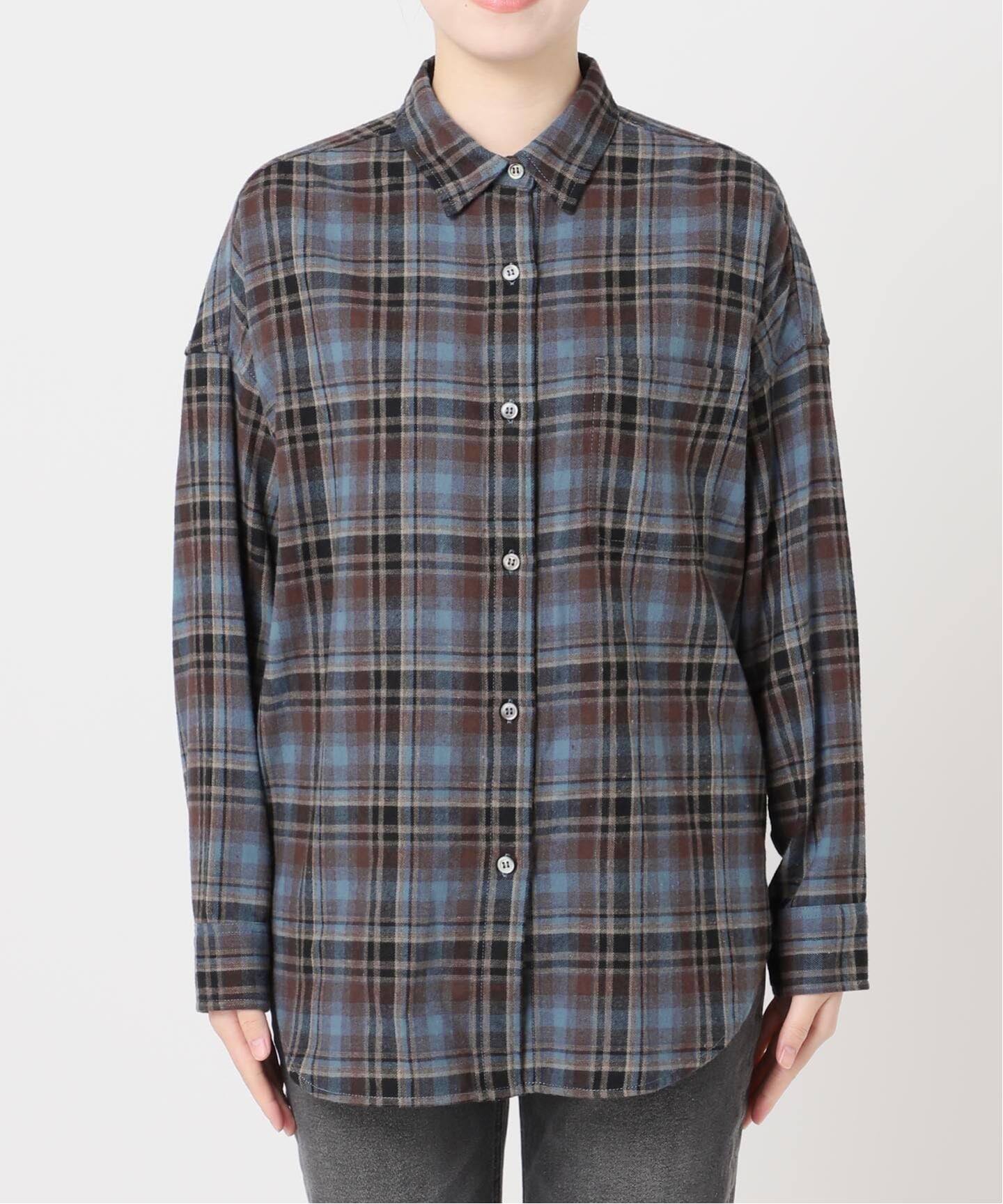 CHECKオーバーサイズシャツ（シャツ／ブラウス）｜JOURNAL STANDARD