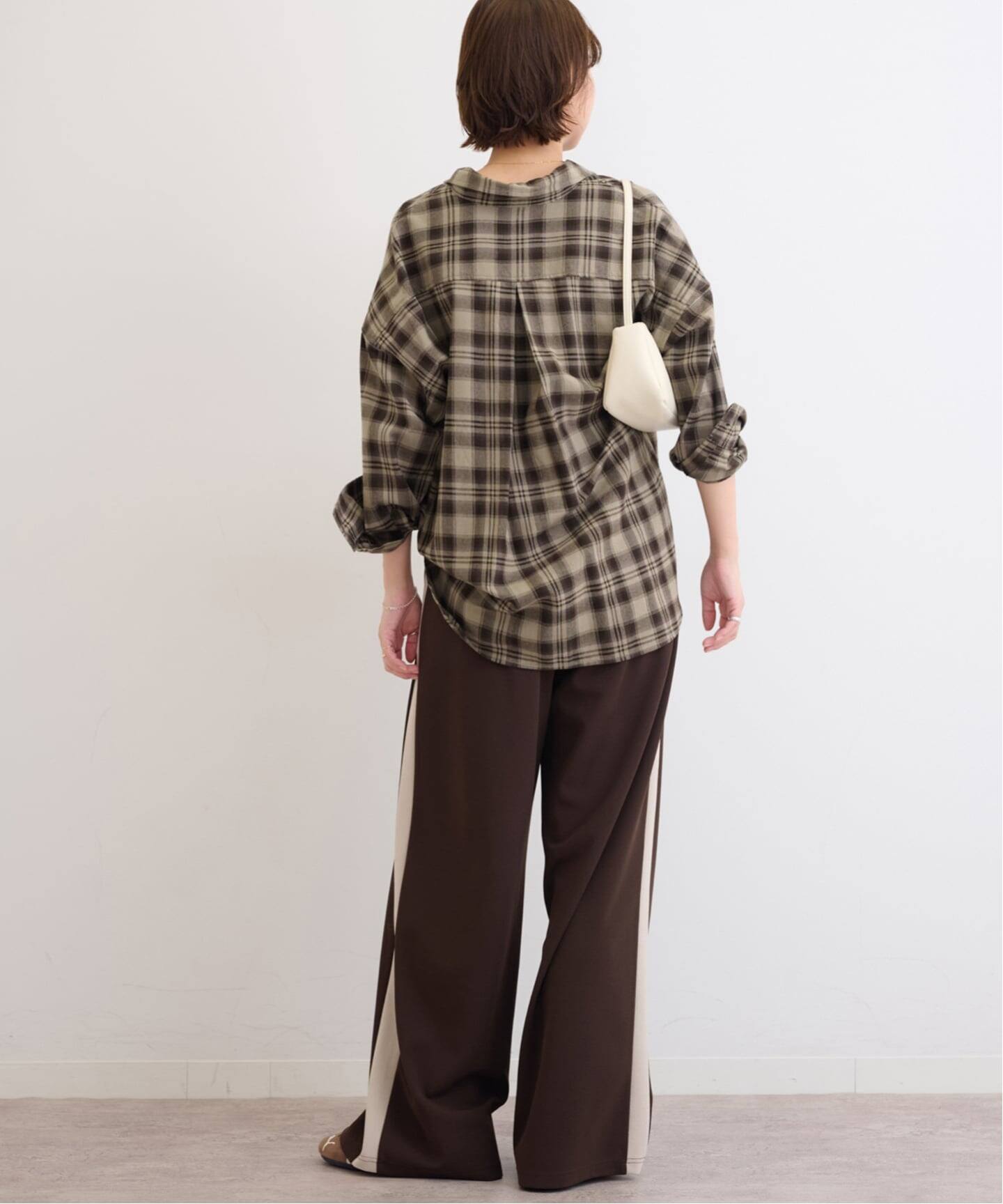 追加2》CHECKオーバーサイズシャツ（シャツ／ブラウス）｜JOURNAL