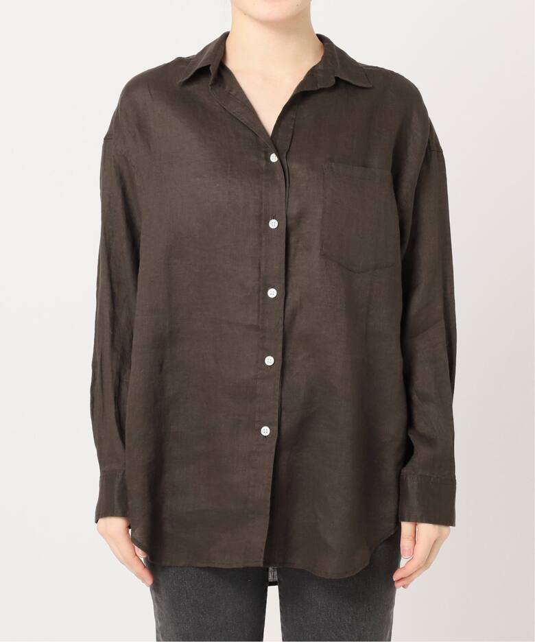 手洗い可 / No.66フレンチリネンビッグスキッパー（シャツ／ブラウス 