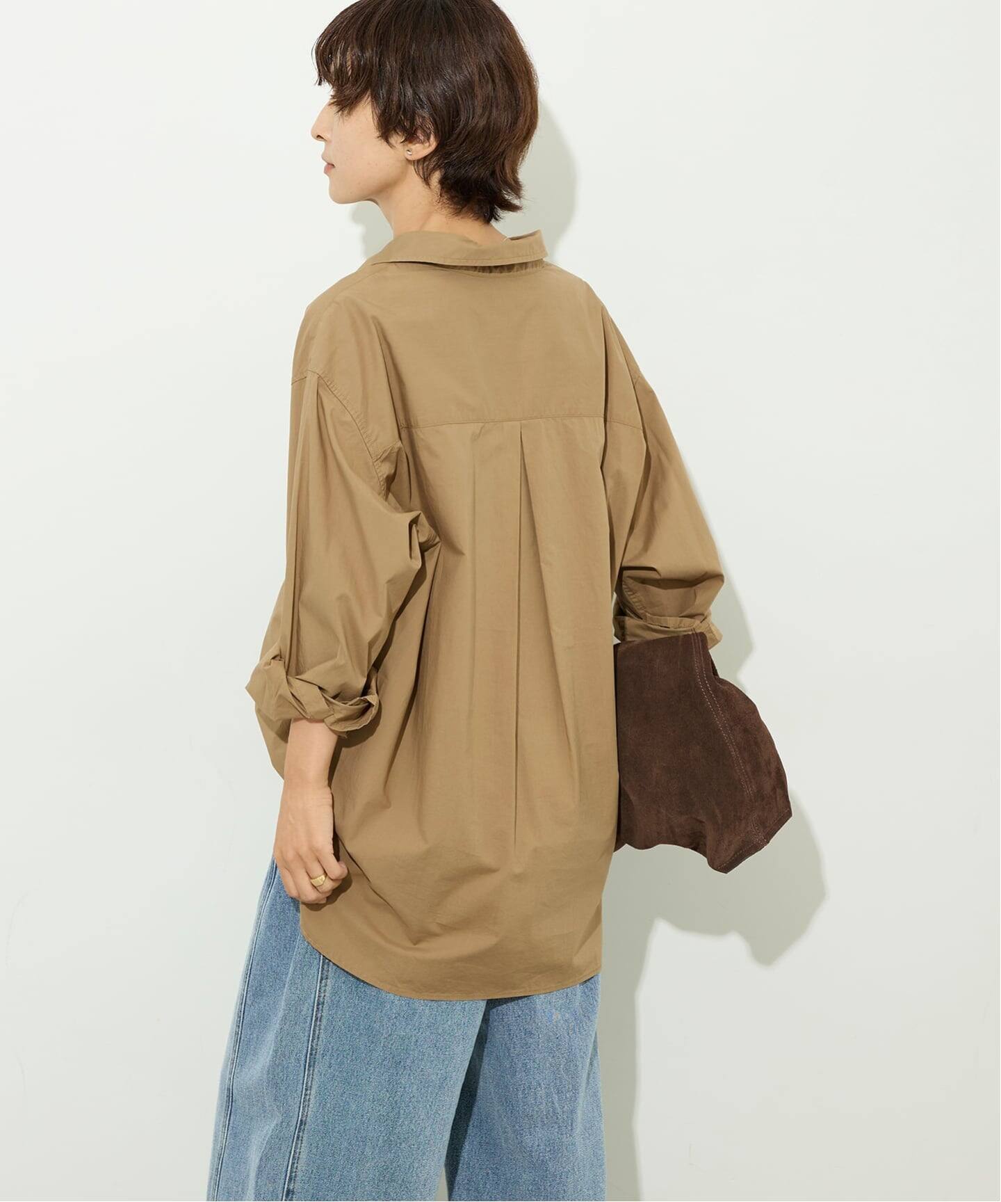 JOURNALSTANDARDrelume コットンタイプライターAラインシャツ JOURNAL STANDARD relume（ジャーナルスタンダード レリューム）の