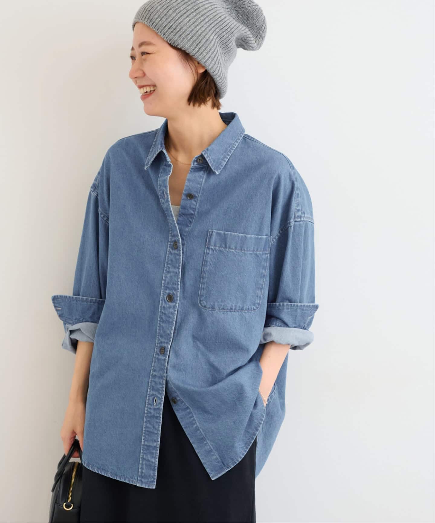 DENIMオーバーサイズシャツ（シャツ／ブラウス）｜JOURNAL STANDARD