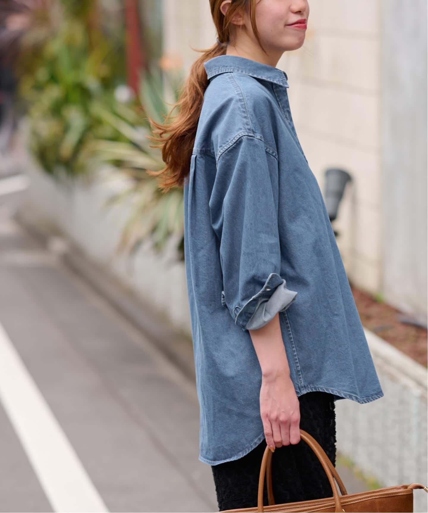 DENIMオーバーサイズシャツ（シャツ／ブラウス）｜JOURNAL STANDARD