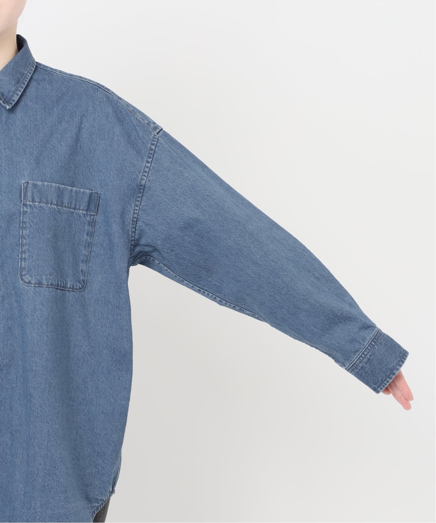 DENIMオーバーサイズシャツ（シャツ／ブラウス）｜JOURNAL STANDARD