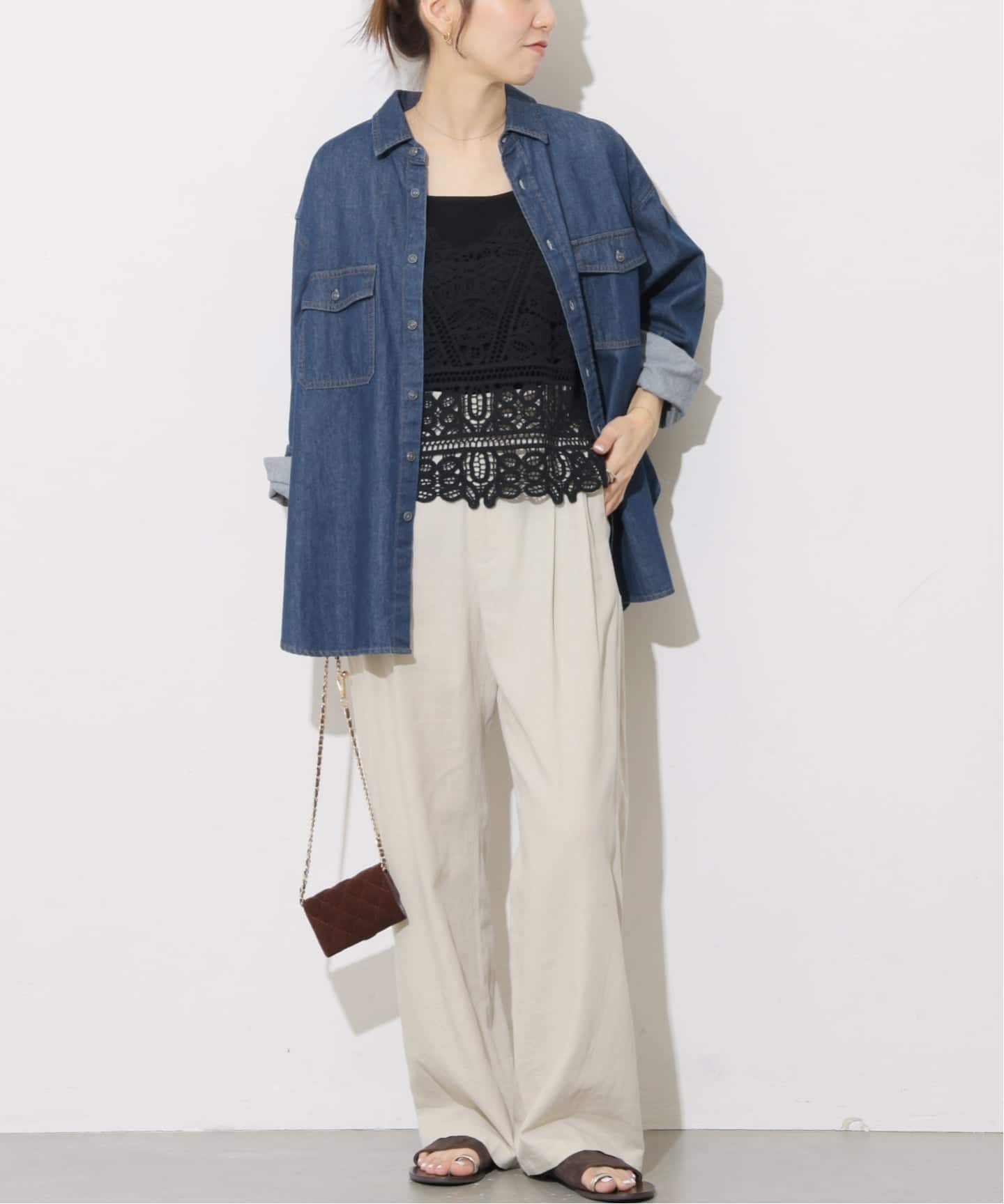 追加2》9oz デニムワークシャツ（シャツ／ブラウス）｜JOURNAL