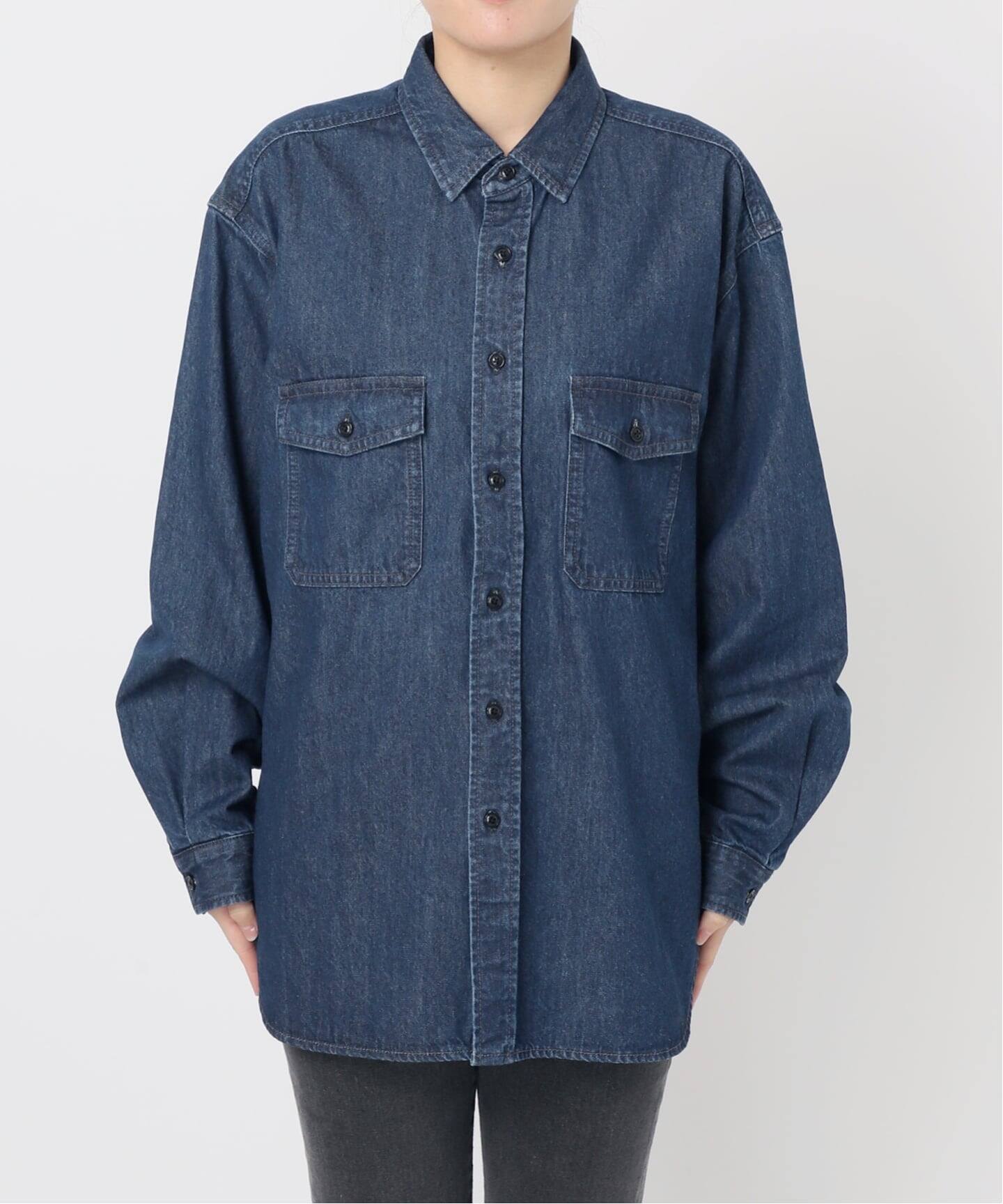 追加2》9oz デニムワークシャツ（シャツ／ブラウス）｜JOURNAL