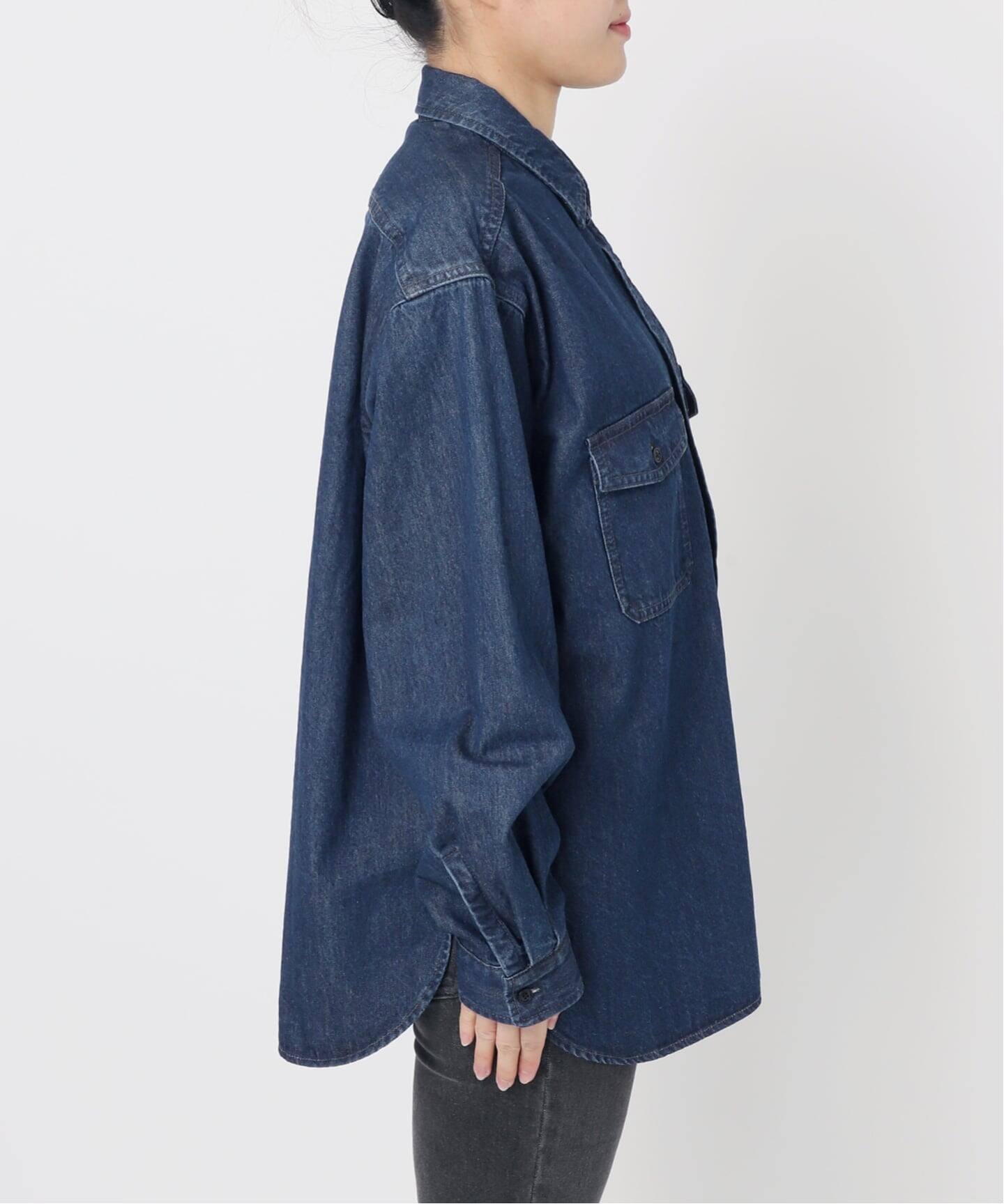 追加3》9oz デニムワークシャツ（シャツ／ブラウス）｜JOURNAL