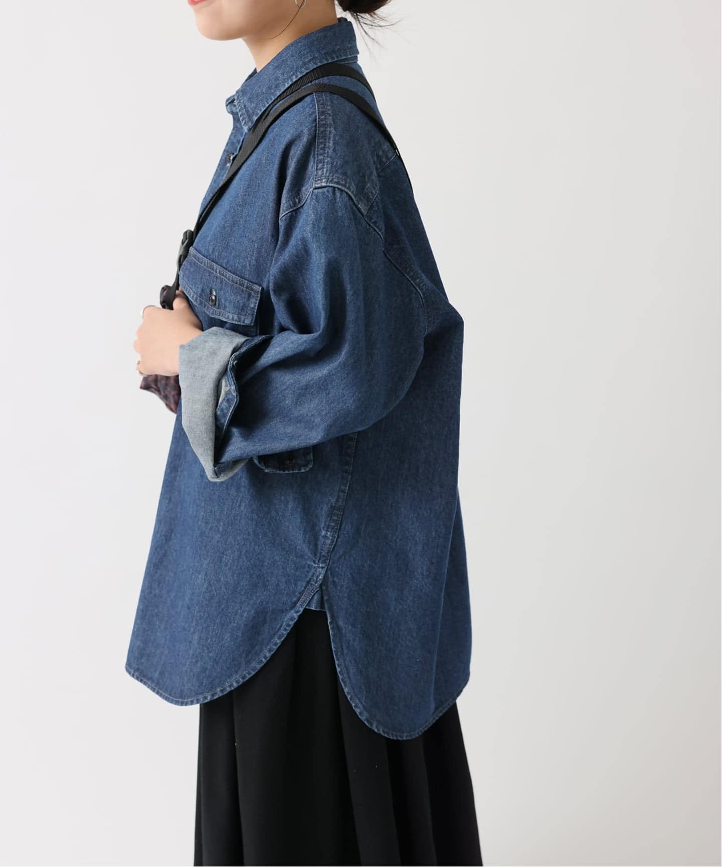 追加4》9oz デニムワークシャツ（シャツ／ブラウス）｜JOURNAL