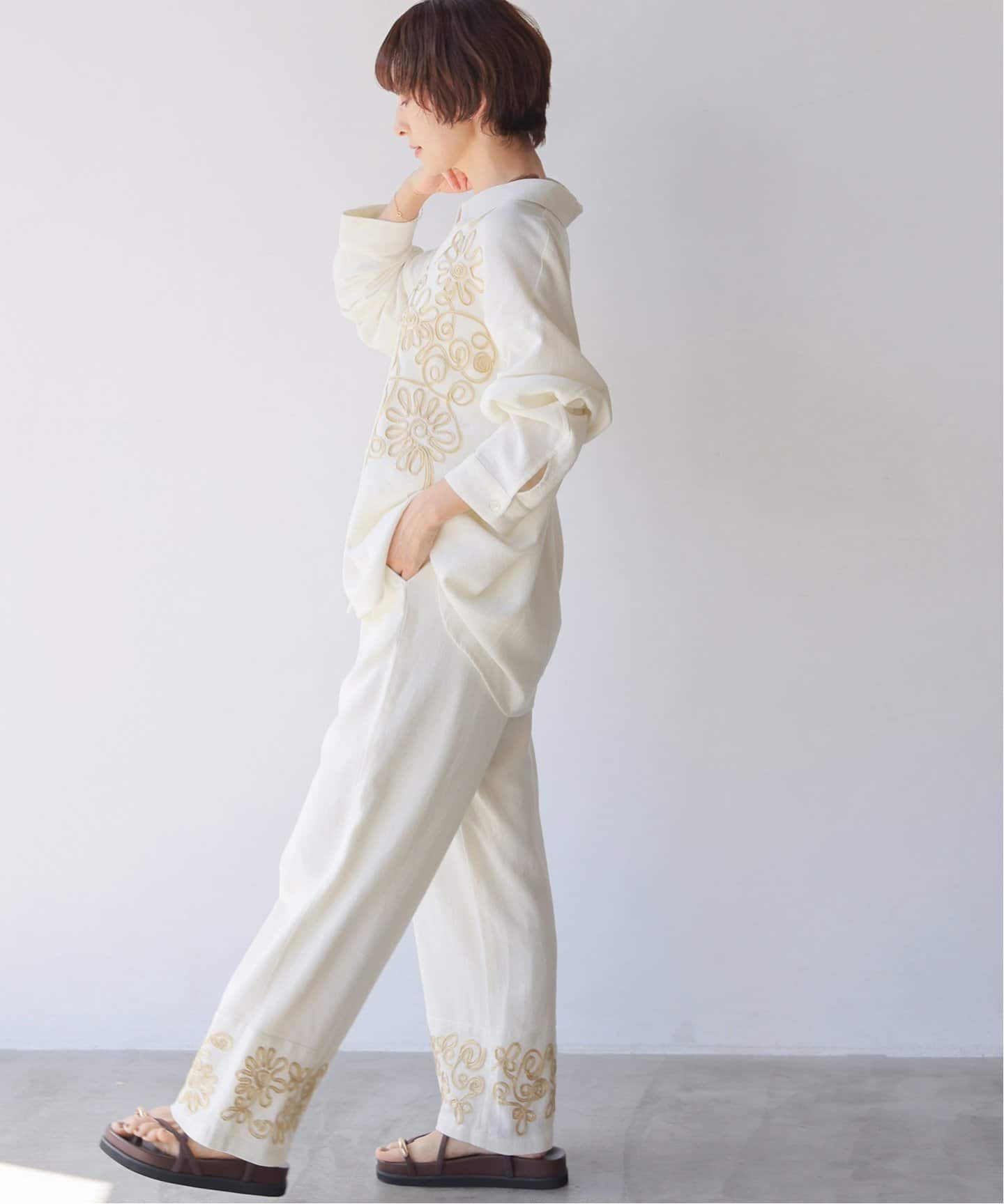 コード刺繍シャツ（シャツ／ブラウス）｜JOURNAL STANDARD relume