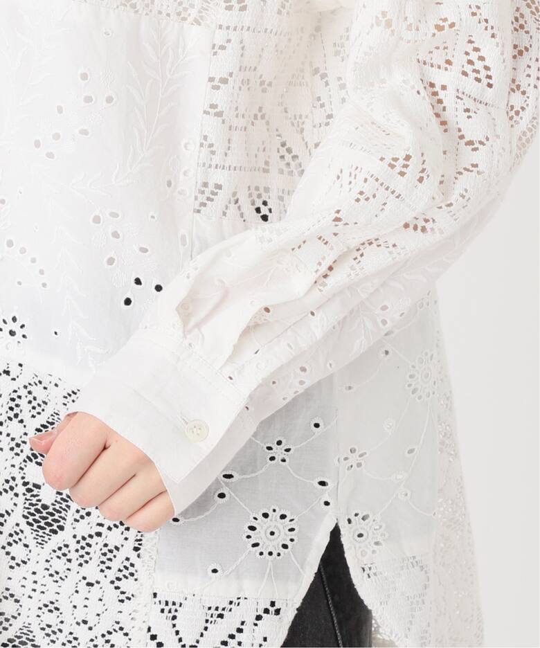 パッチワークレースシャツ（シャツ／ブラウス）｜JOURNAL STANDARD  