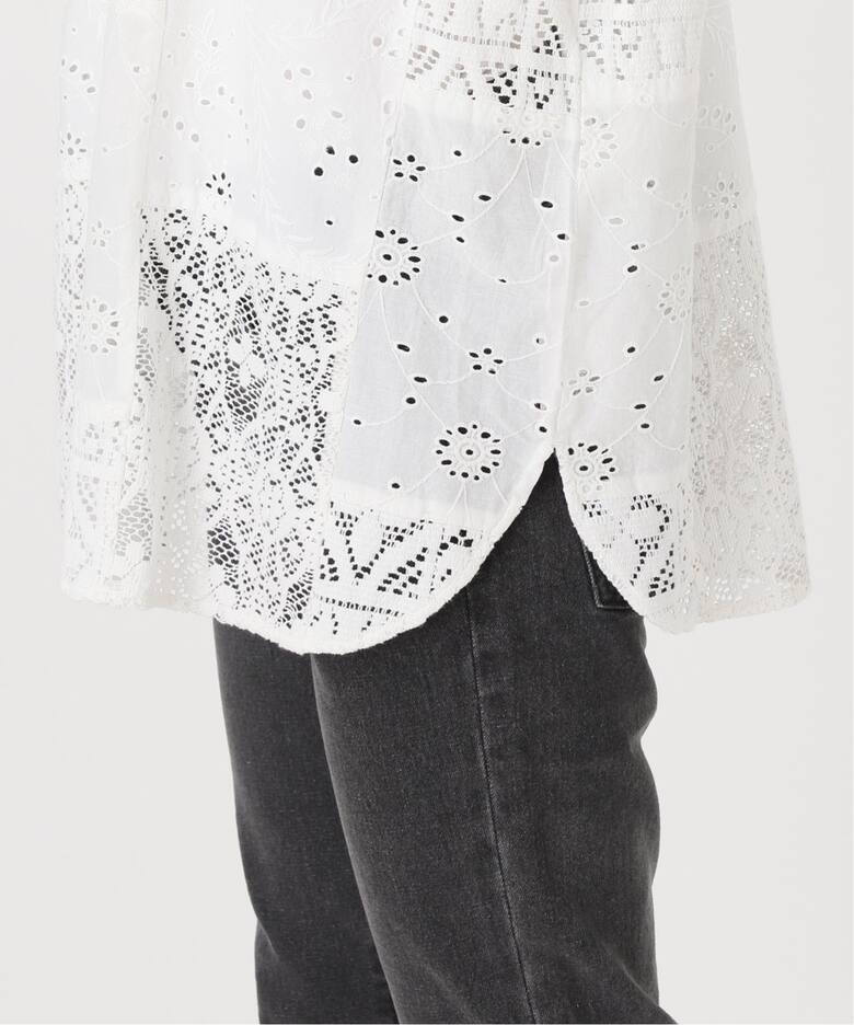 パッチワークレースシャツ（シャツ／ブラウス）｜JOURNAL STANDARD  