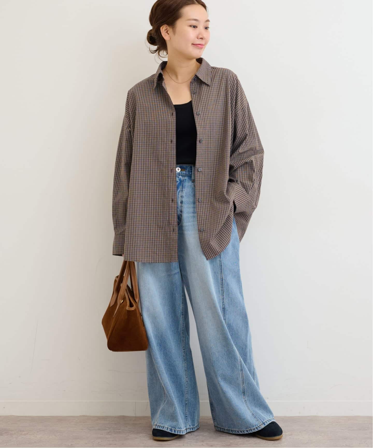 チェックオーバーサイズシャツ（シャツ／ブラウス）｜JOURNAL STANDARD