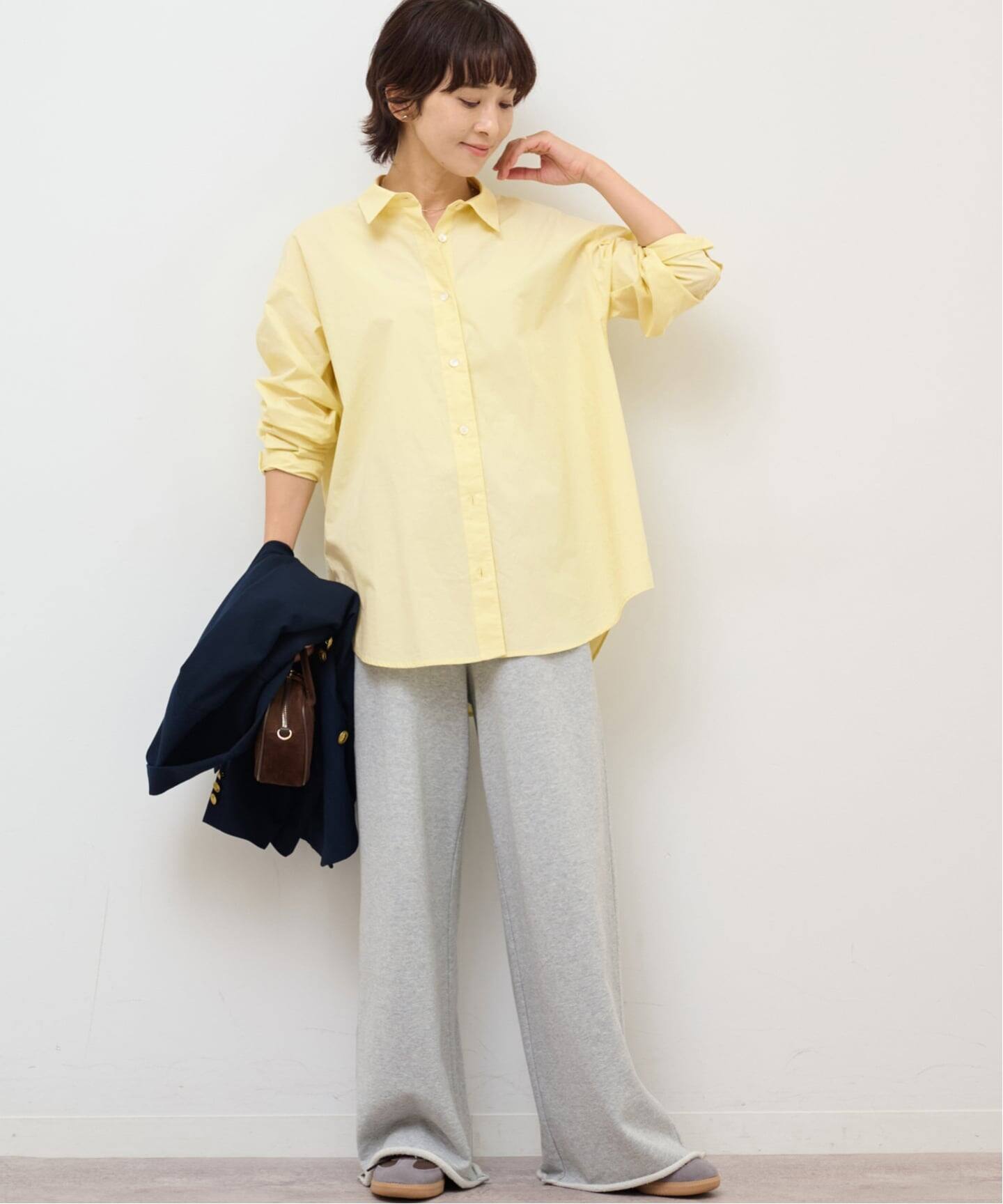 ジャーナルスタンダード レリューム（JOURNAL STANDARD relume）/コットンレギュラーカラーシャツ コットンレギュラーカラーシャツ（シャツ／ブラウス）｜JOURNAL