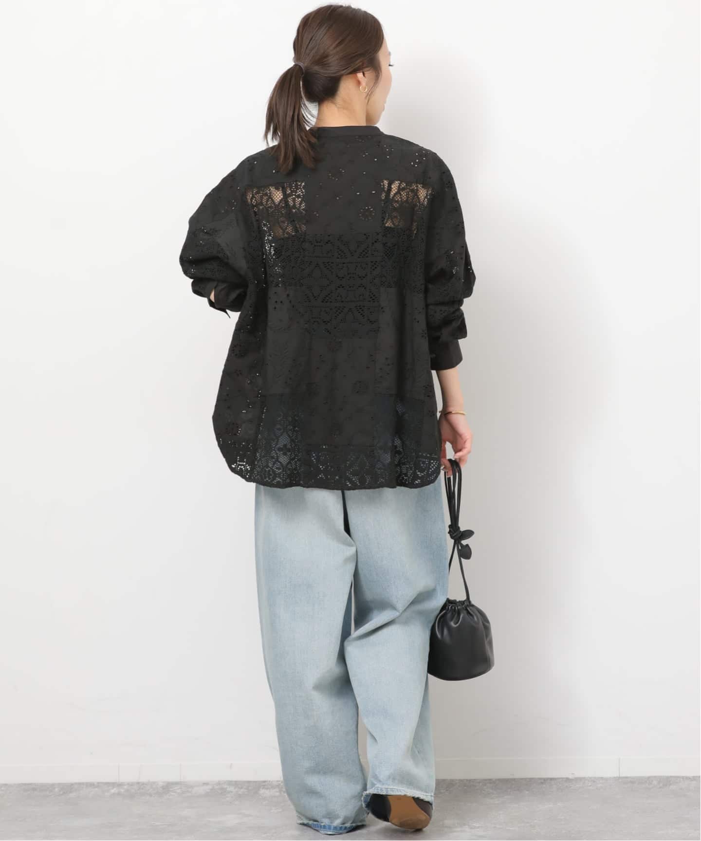 追加予約》パッチワークレースシャツ（シャツ／ブラウス）｜JOURNAL