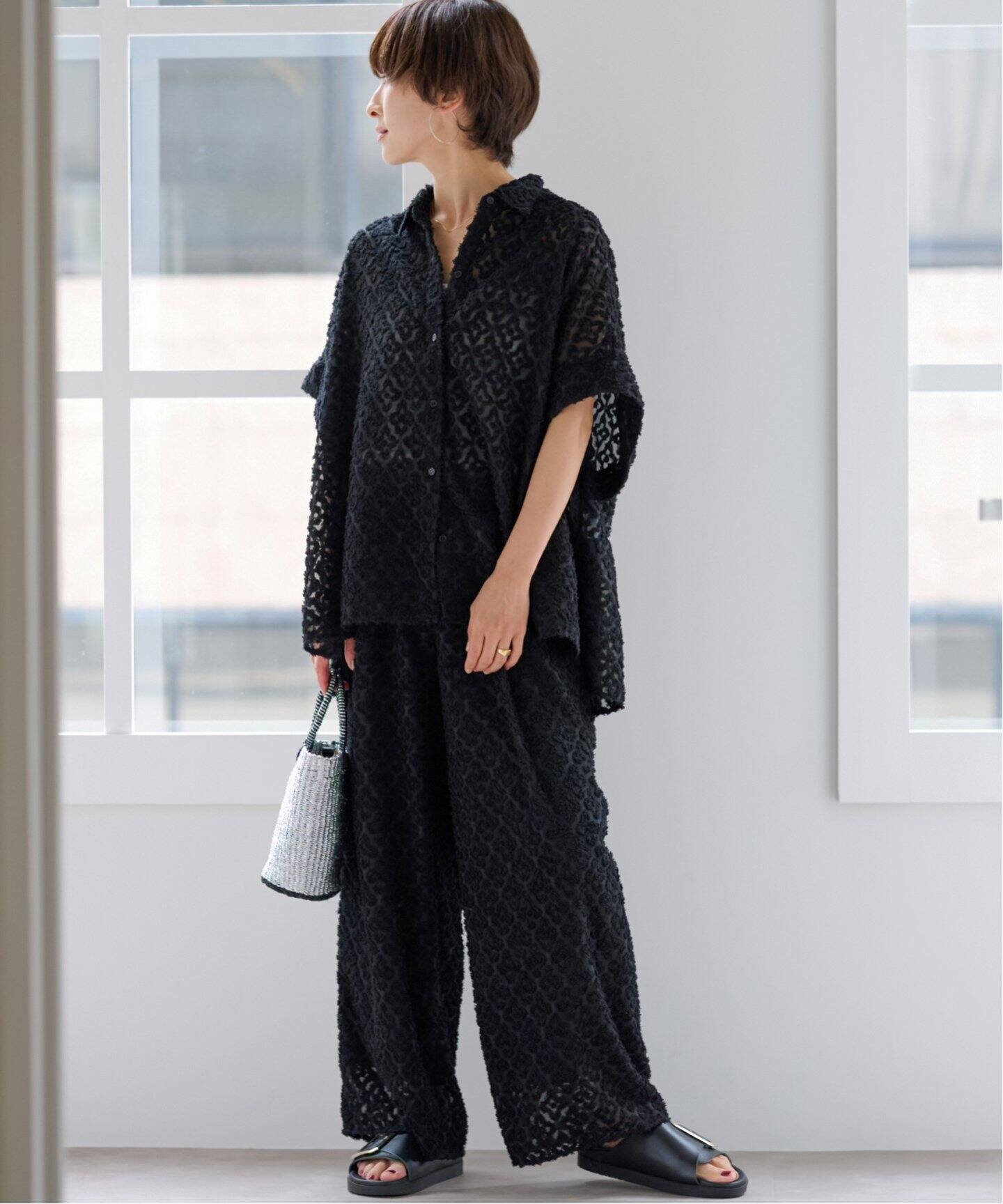 キカカットジャガードシャツ（シャツ／ブラウス）｜JOURNAL STANDARD