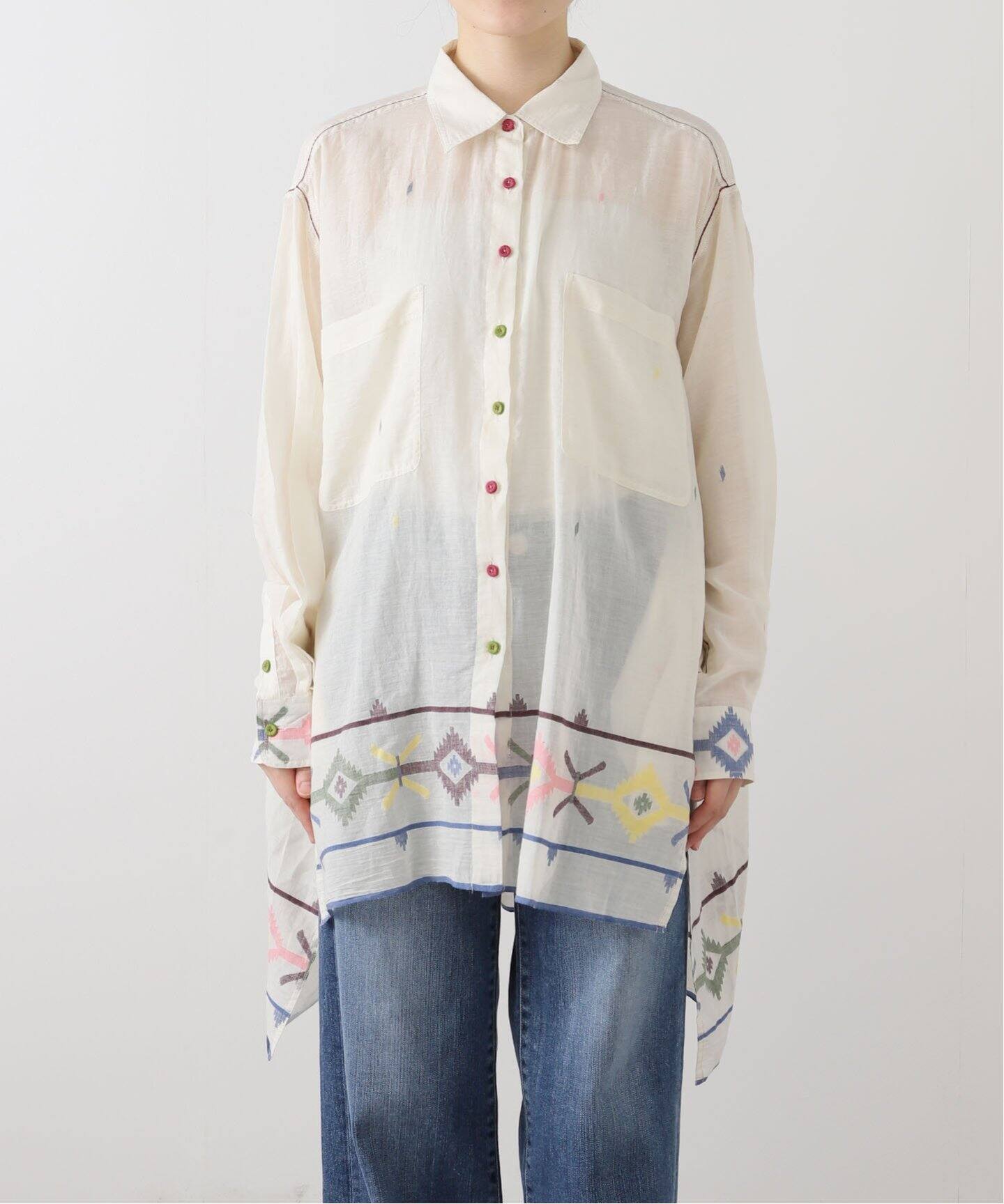 ARTISAV Jamdani blouse（シャツ／ブラウス）｜JOURNAL STANDARD 