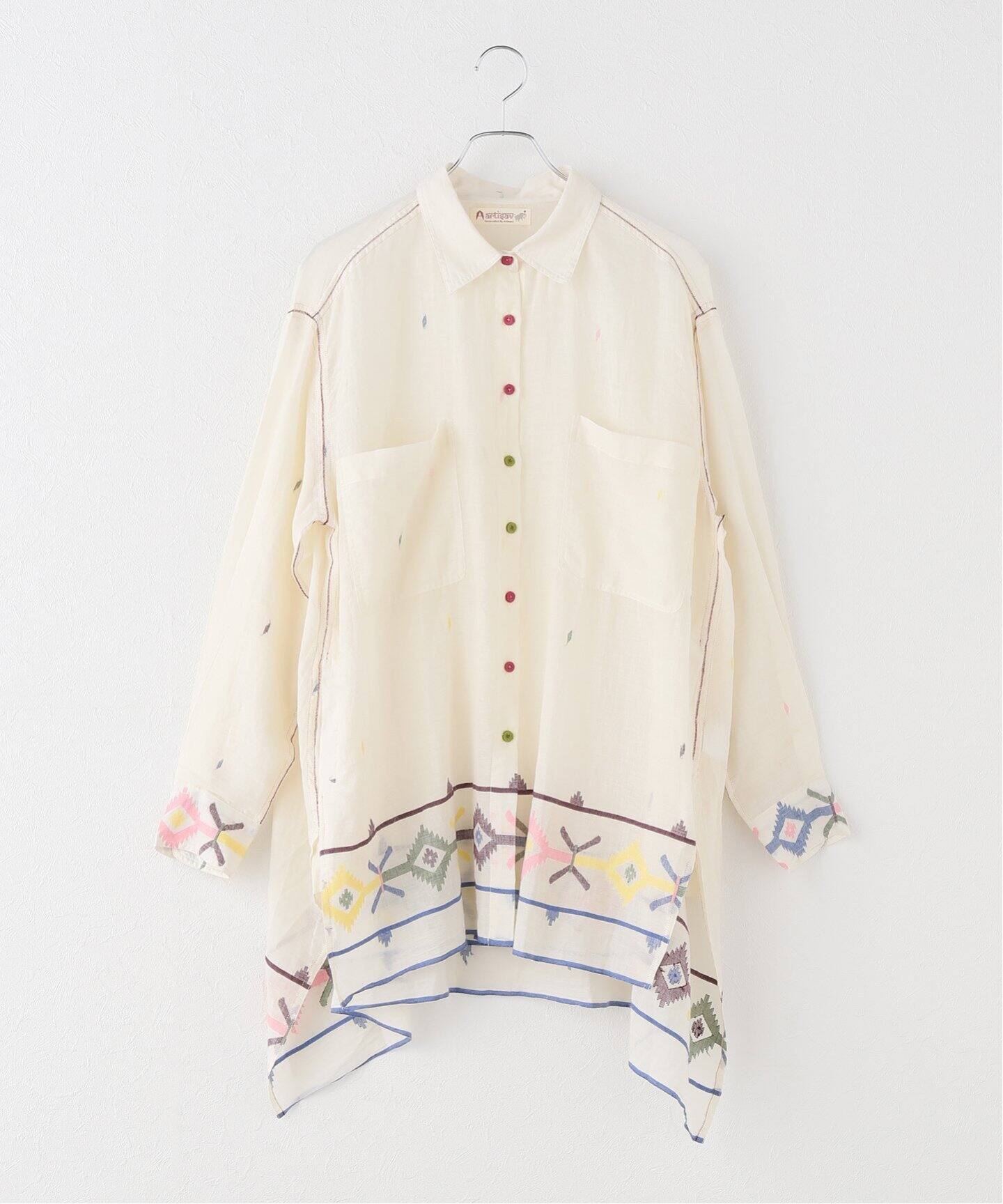 ARTISAV Jamdani blouse（シャツ／ブラウス）｜JOURNAL STANDARD