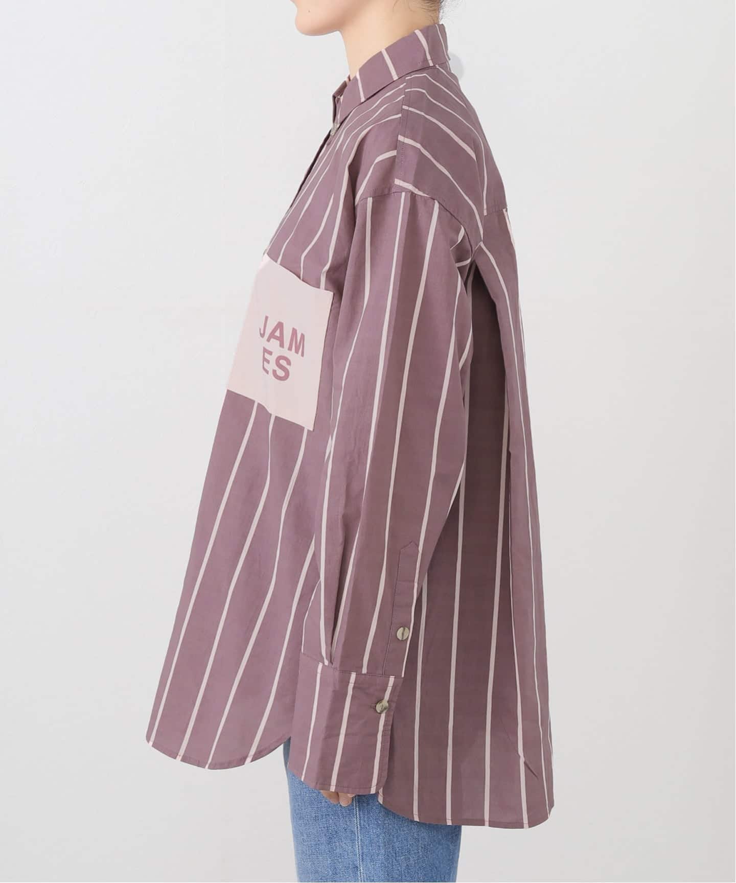 ARAMINTA JAMES/アラミンタ ジェームス】ALPINE COTTON STRIPE SH