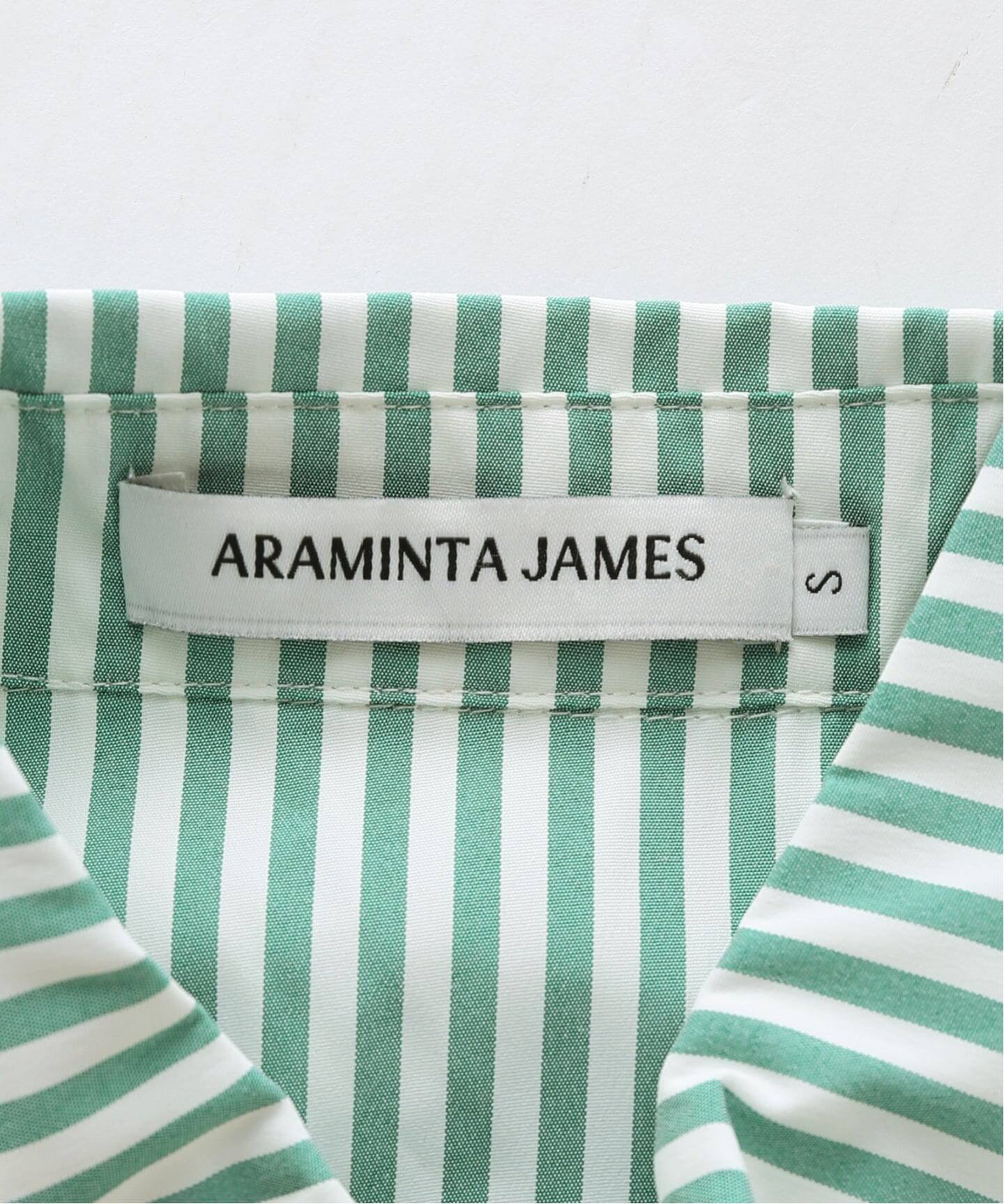 ARAMINTA JAMES/アラミンタ ジェームス】VERANO STRIPE SH（シャツ