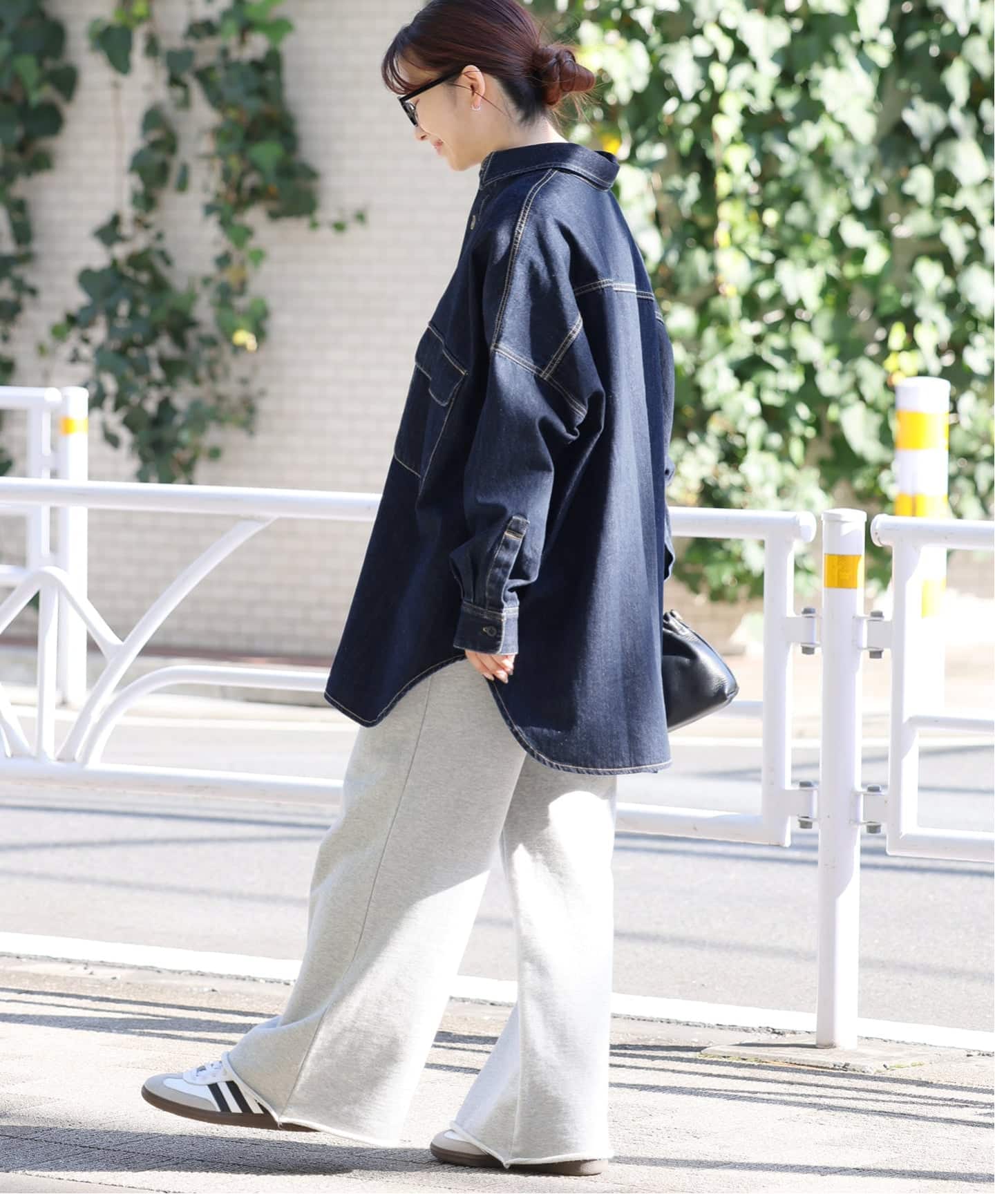 追加》【LANCER/ランサー】デニムビッグシャツ（シャツ／ブラウス