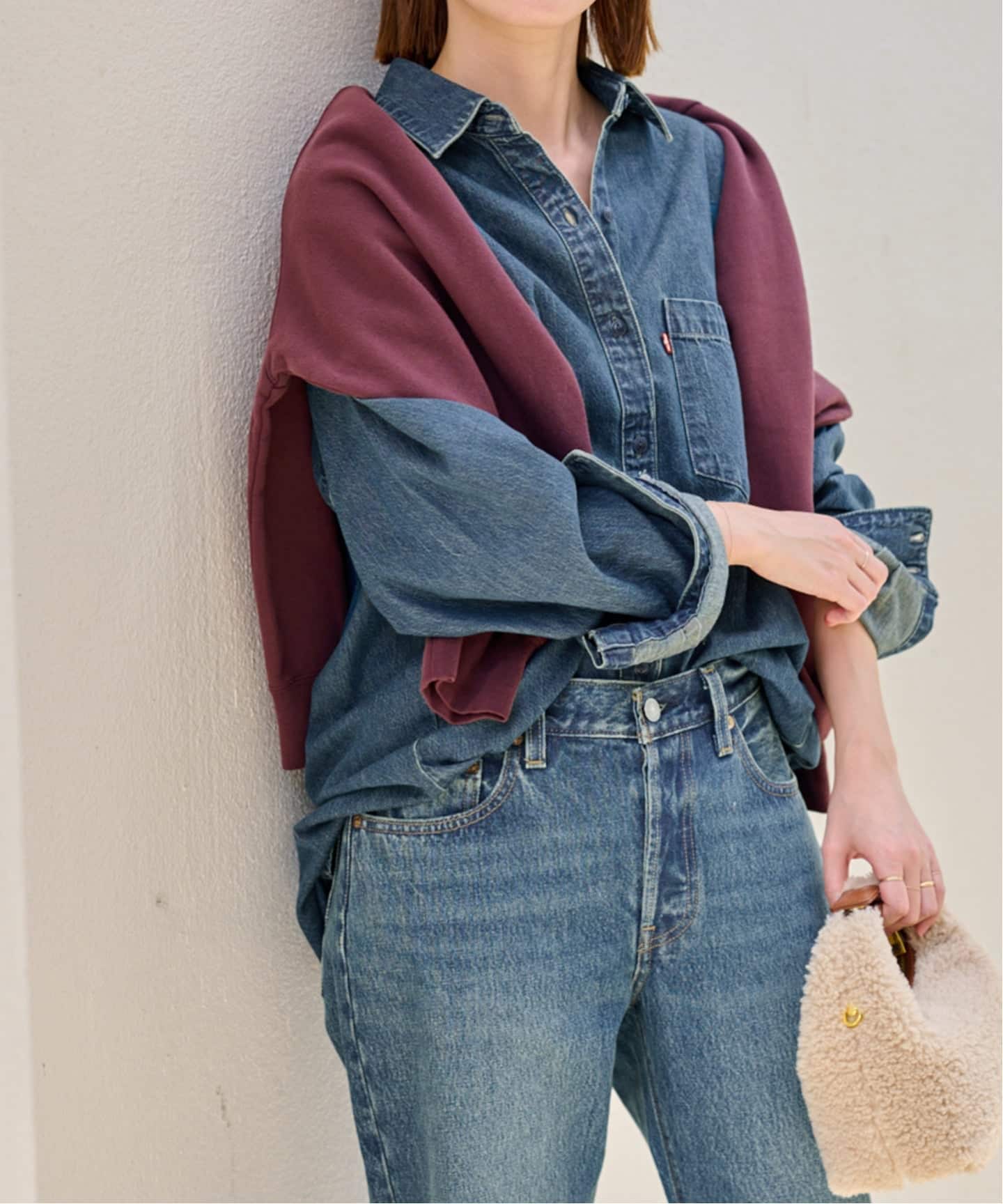 予約》別注【LEVI'S/リーバイス】デニムシャツ（シャツ