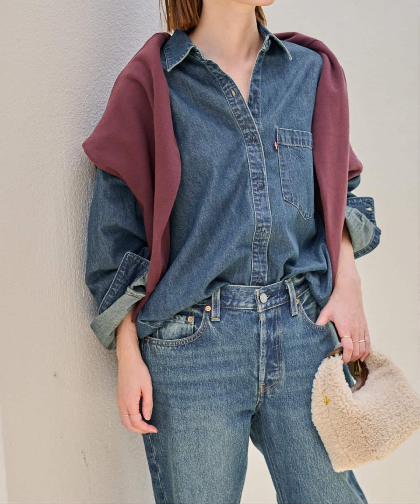 別注【LEVI'S/リーバイス】デニムシャツ（シャツ／ブラウス