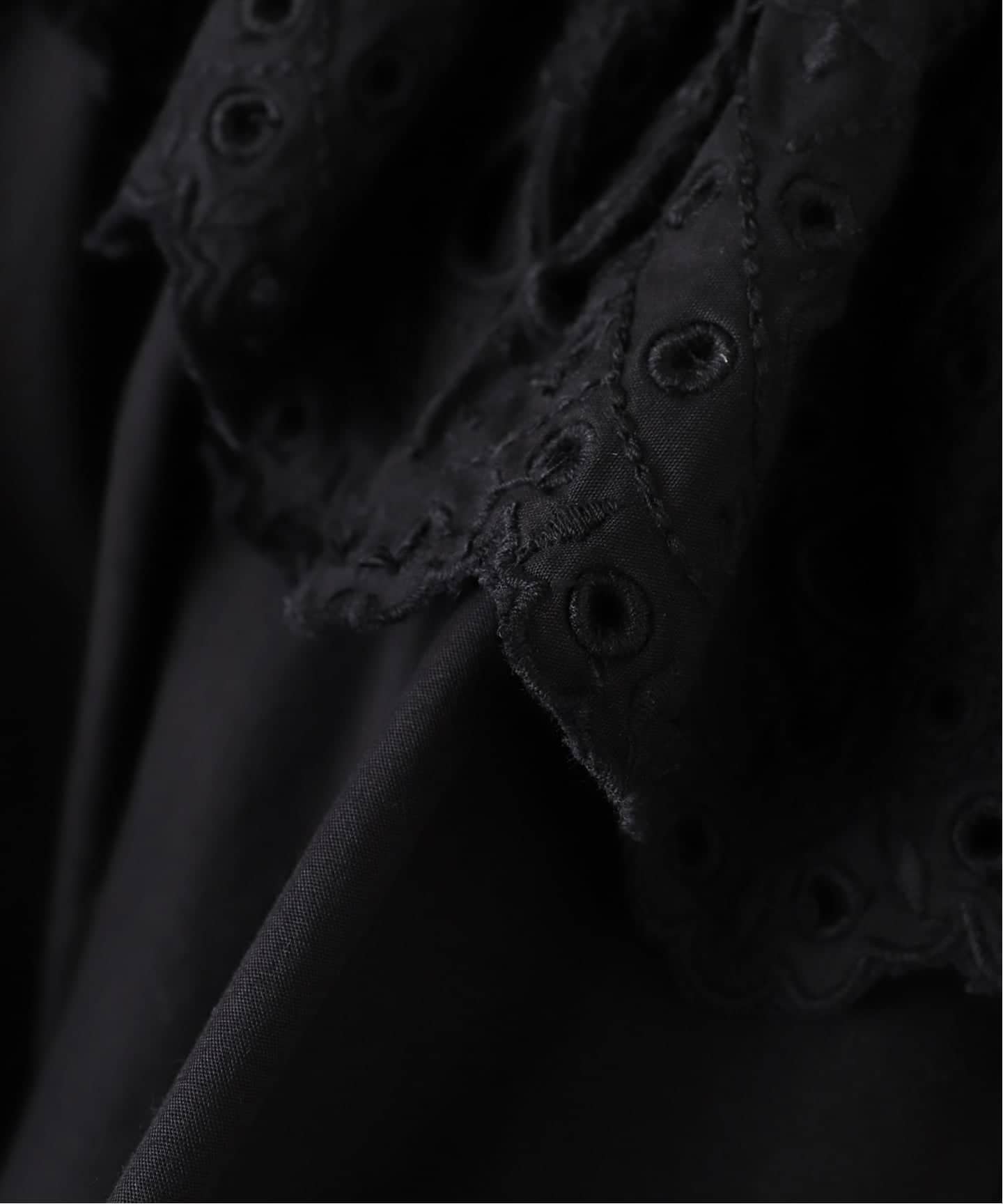 サラマリカ 25AW Cotton Scallop Collar Blouse Cotton Scallop Collar Blouse | Pasand by ne Quittez pas