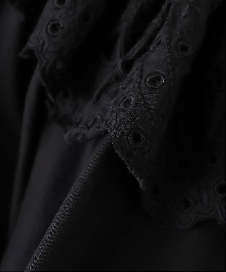 SARA MALLIKA/サラマリカ】 COTTON SCALLOP COLLAR BL：ブラウス