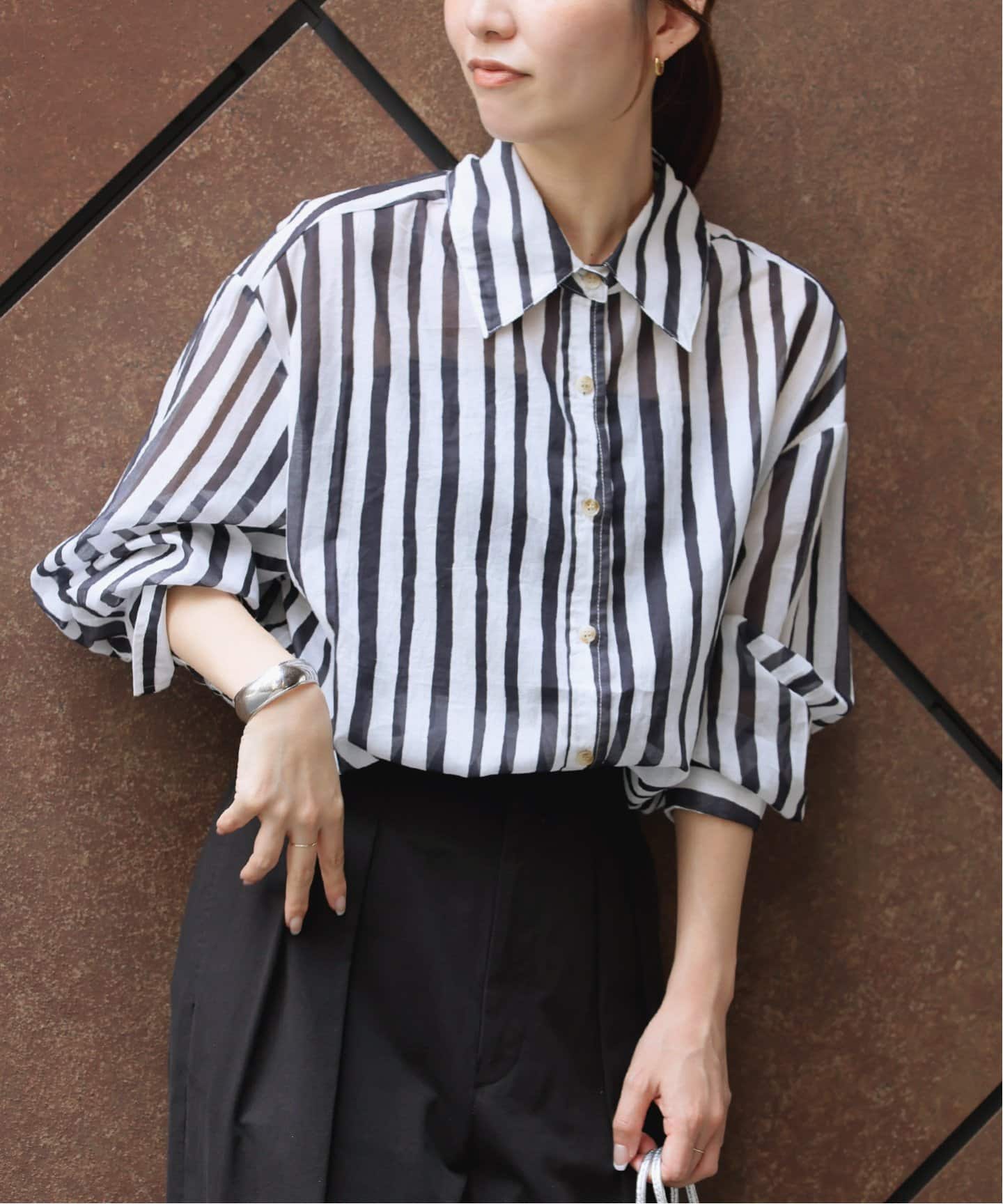 ブラウス シャツ 「THE KORNER/ザ コーナー」コットンシャツ レディース TheKorner ブラウス シャツ 「THE KORNER/ザ コーナー」コットン