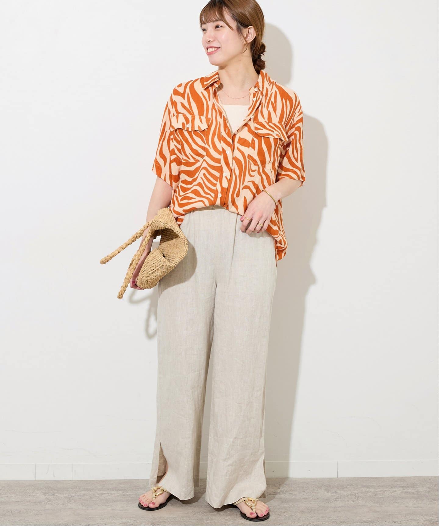 ジャーナルスタンダードBILA77 BEDFORD TOP 追加》【BILA77/ヴィーラセブンティセブン】BEDFORD TOP：シャツ