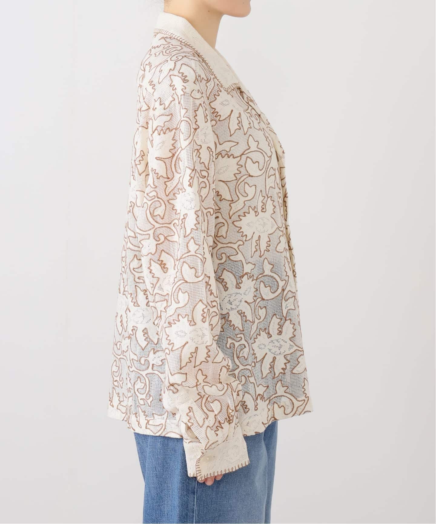 THE MITESH Mesh embroidery SH（シャツ／ブラウス）｜JOURNAL