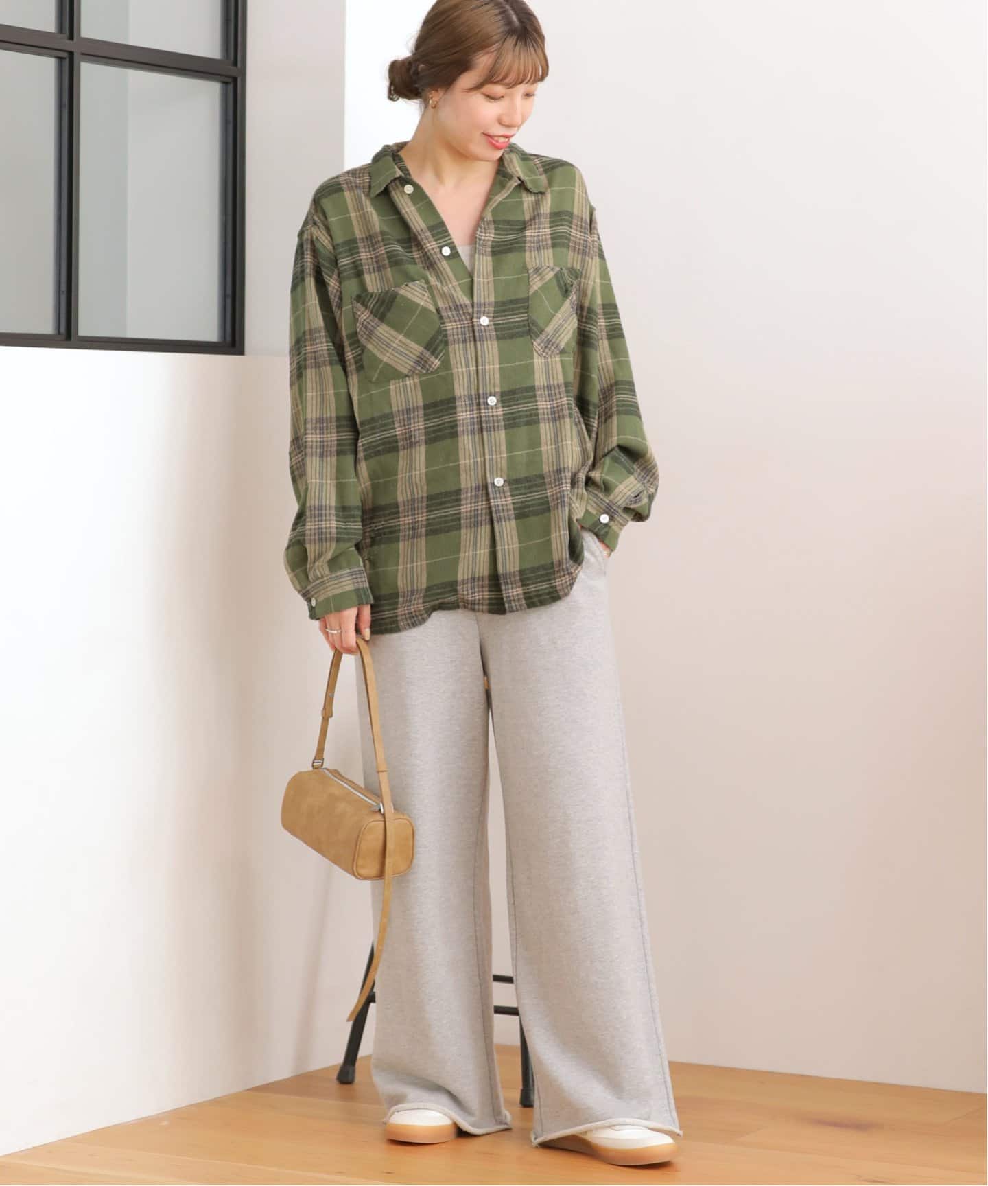 ブラウス シャツ 「Dan /ダンリバー」WORN OUT CHECK BOX SHIRT：シャツ レディース 予約》【Dan River/ダンリバー】WORN OUT CHECK BOX SHIRT