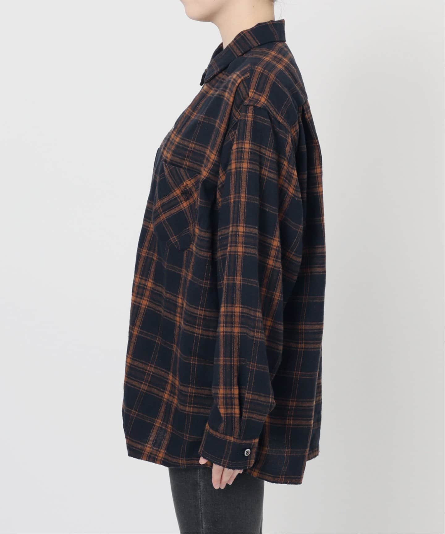 ブラウス シャツ 「Dan /ダンリバー」WORN OUT CHECK BOX SHIRT：シャツ レディース 予約》【Dan River/ダンリバー】WORN OUT CHECK BOX SHIRT