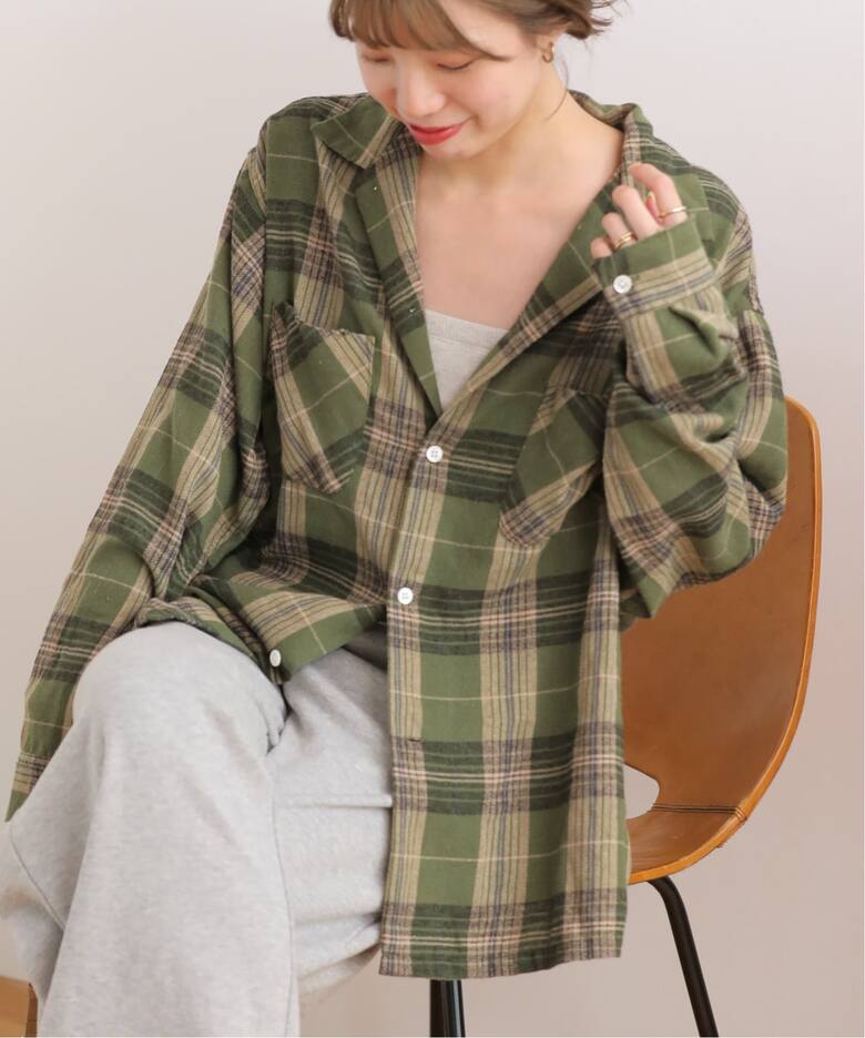 Dan River/ダンリバー】WORN OUT CHECK BOX SHIRT：シャツ（シャツ 