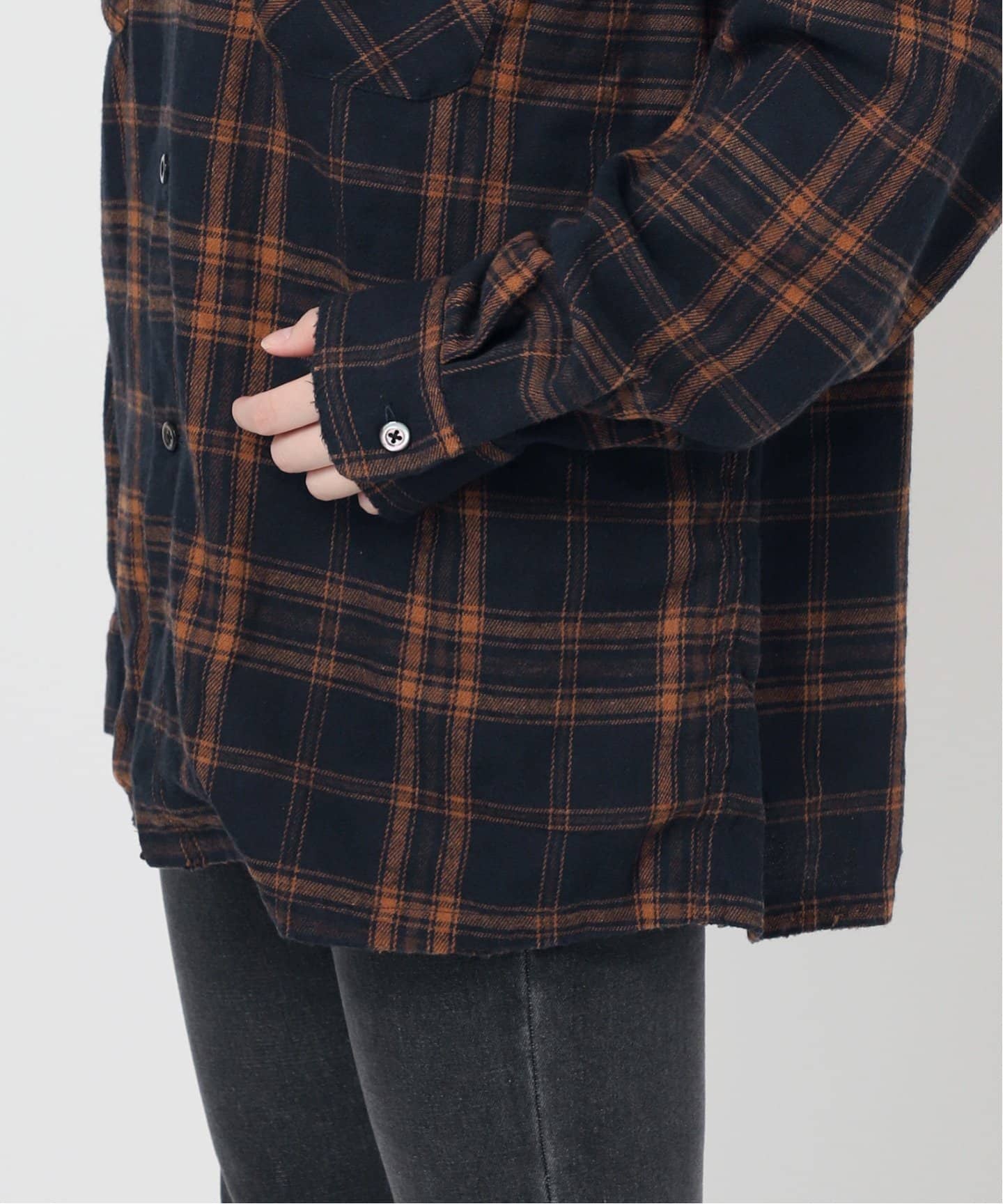 予約》【Dan River/ダンリバー】WORN OUT CHECK BOX SHIRT