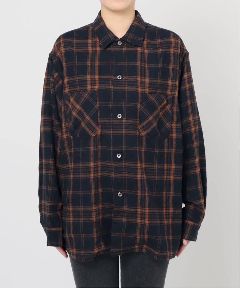 Dan River/ダンリバー】WORN OUT CHECK BOX SHIRT：シャツ（シャツ 
