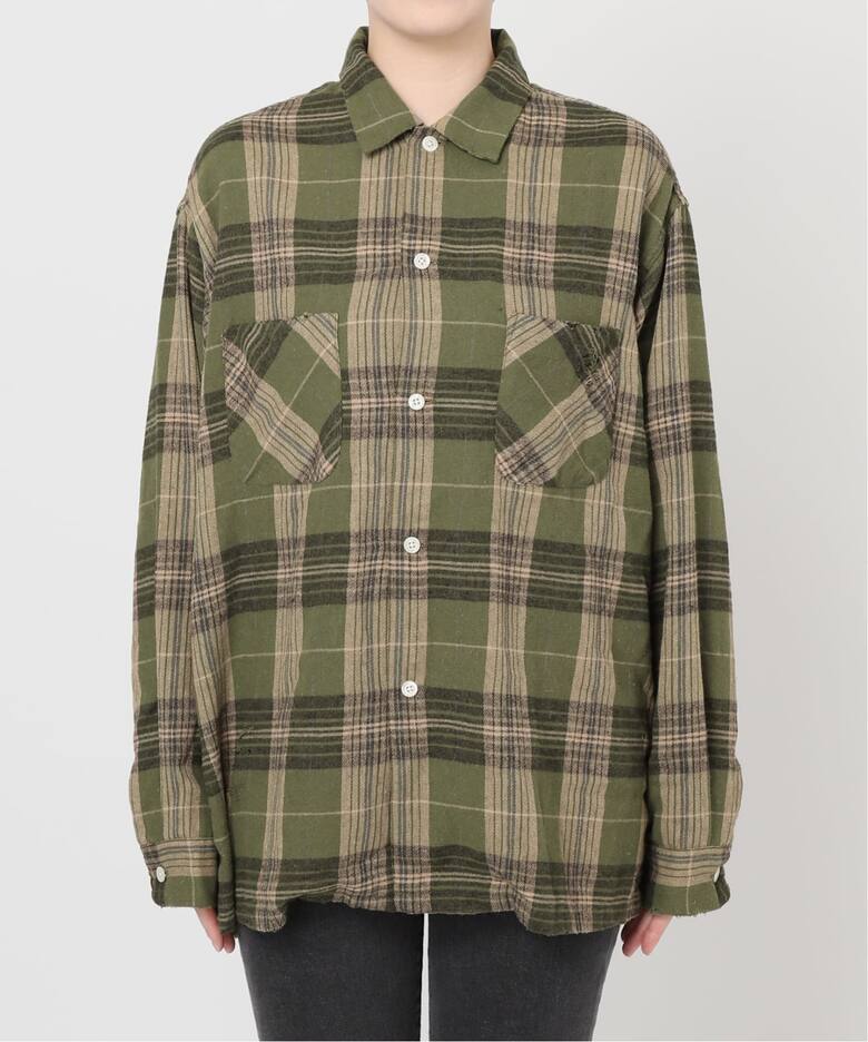 Dan River/ダンリバー】WORN OUT CHECK BOX SHIRT：シャツ（シャツ 