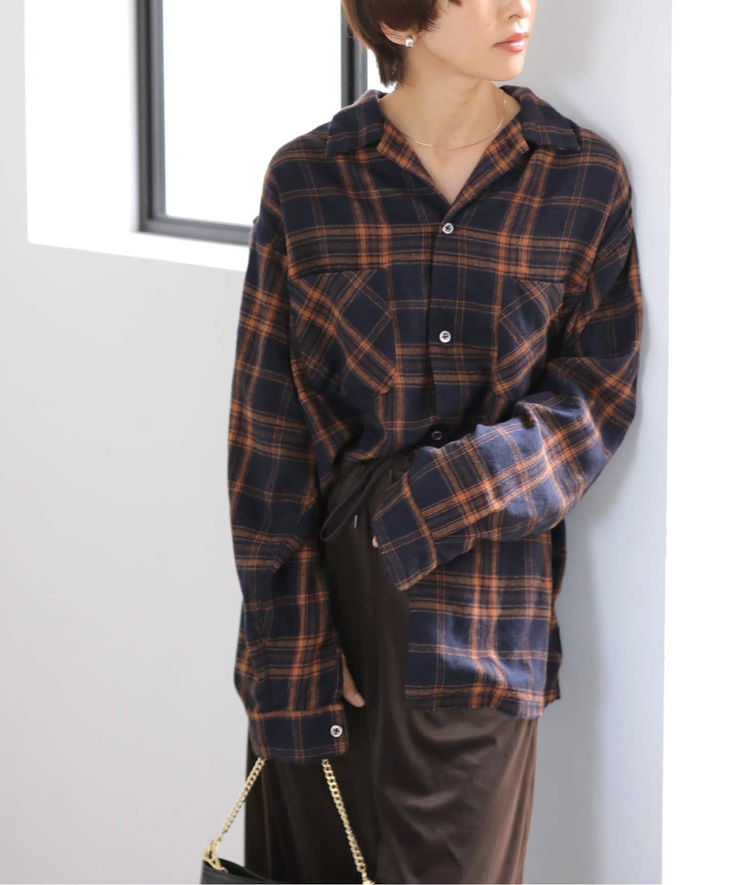 《予約》【Dan River/ダンリバー】WORN OUT CHECK BOX SHIRT:シャツ