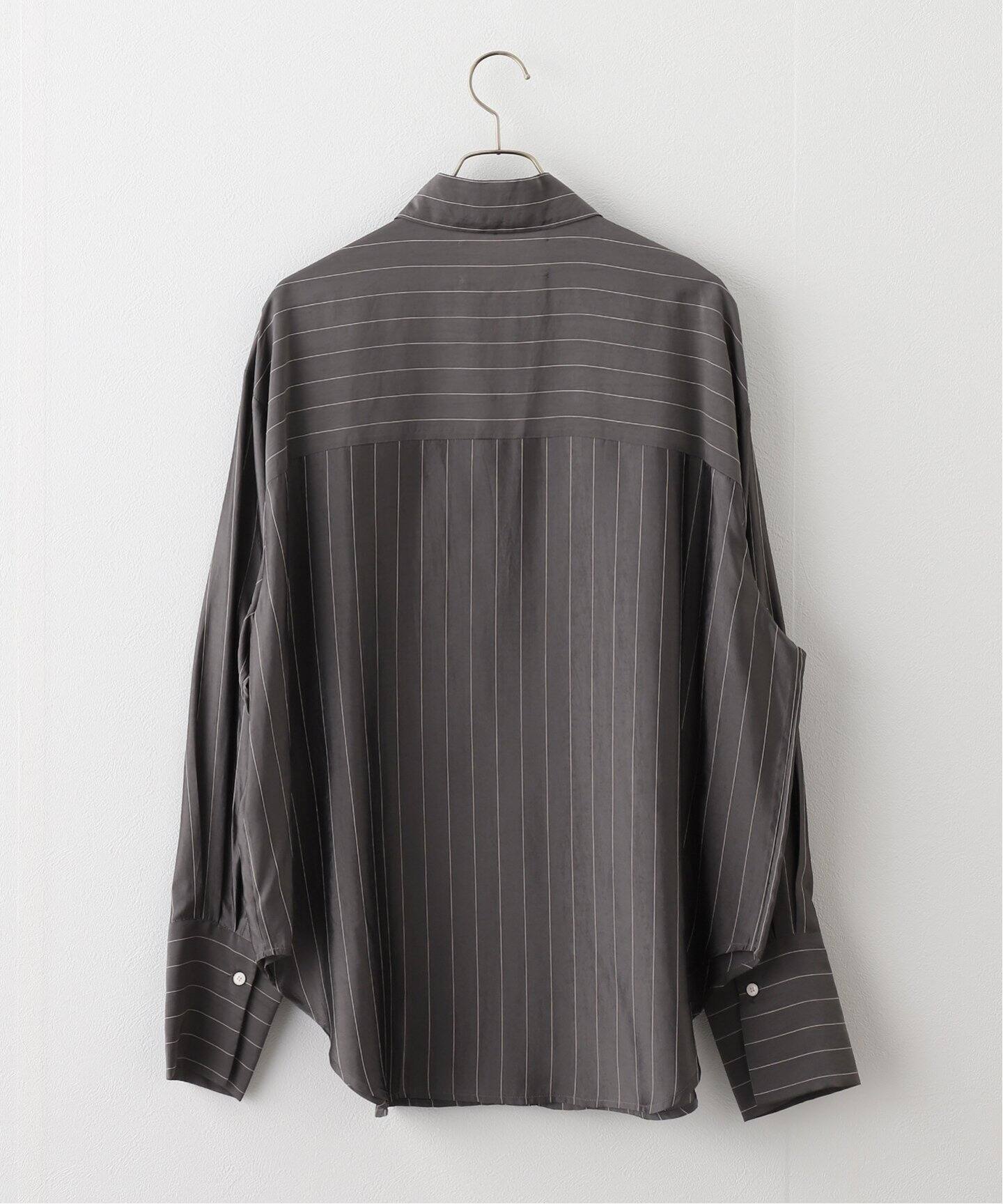 TODAYFUL/トゥデイフル】 Stripe Silky Shirts：シャツ（シャツ 