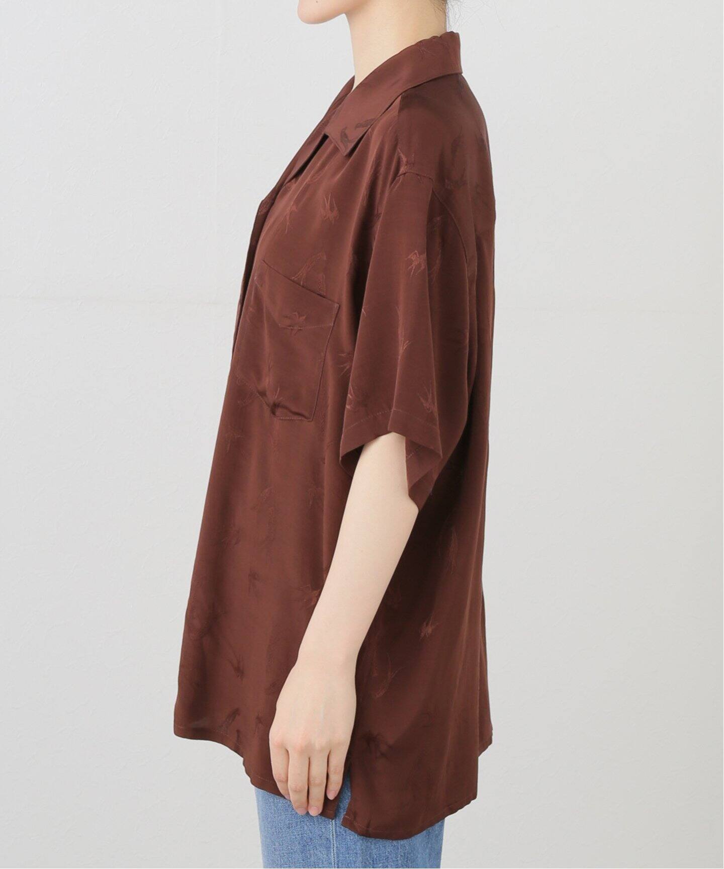 TODAYFUL/トゥデイフル】 Swallow Satin Shirts：シャツ（シャツ