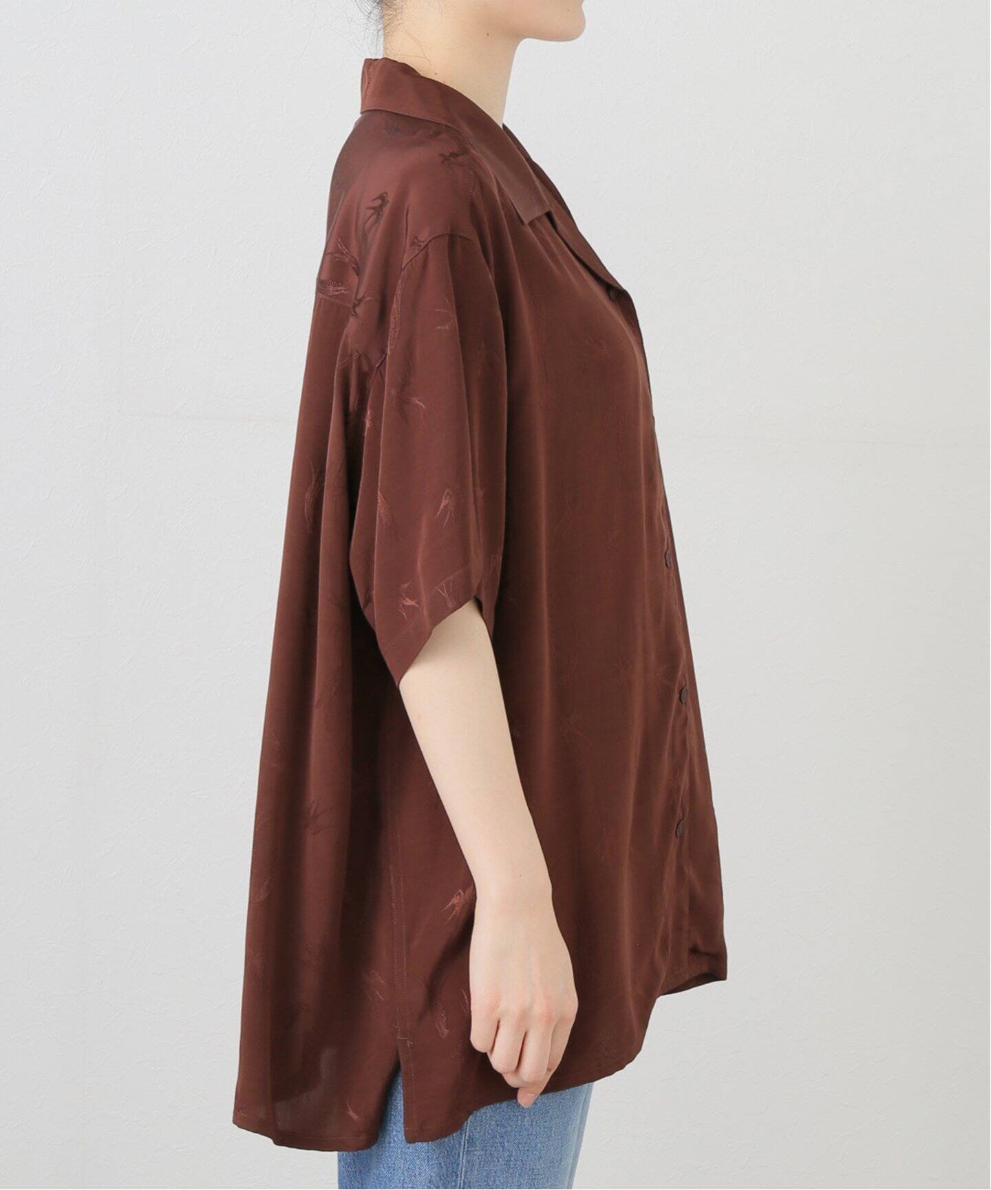 TODAYFUL/トゥデイフル】 Swallow Satin Shirts：シャツ（シャツ 