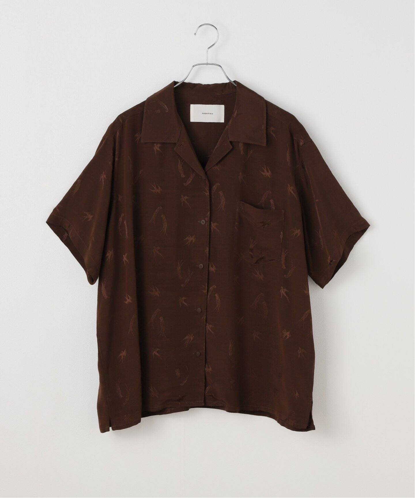TODAYFUL/トゥデイフル】 Swallow Satin Shirts：シャツ（シャツ 
