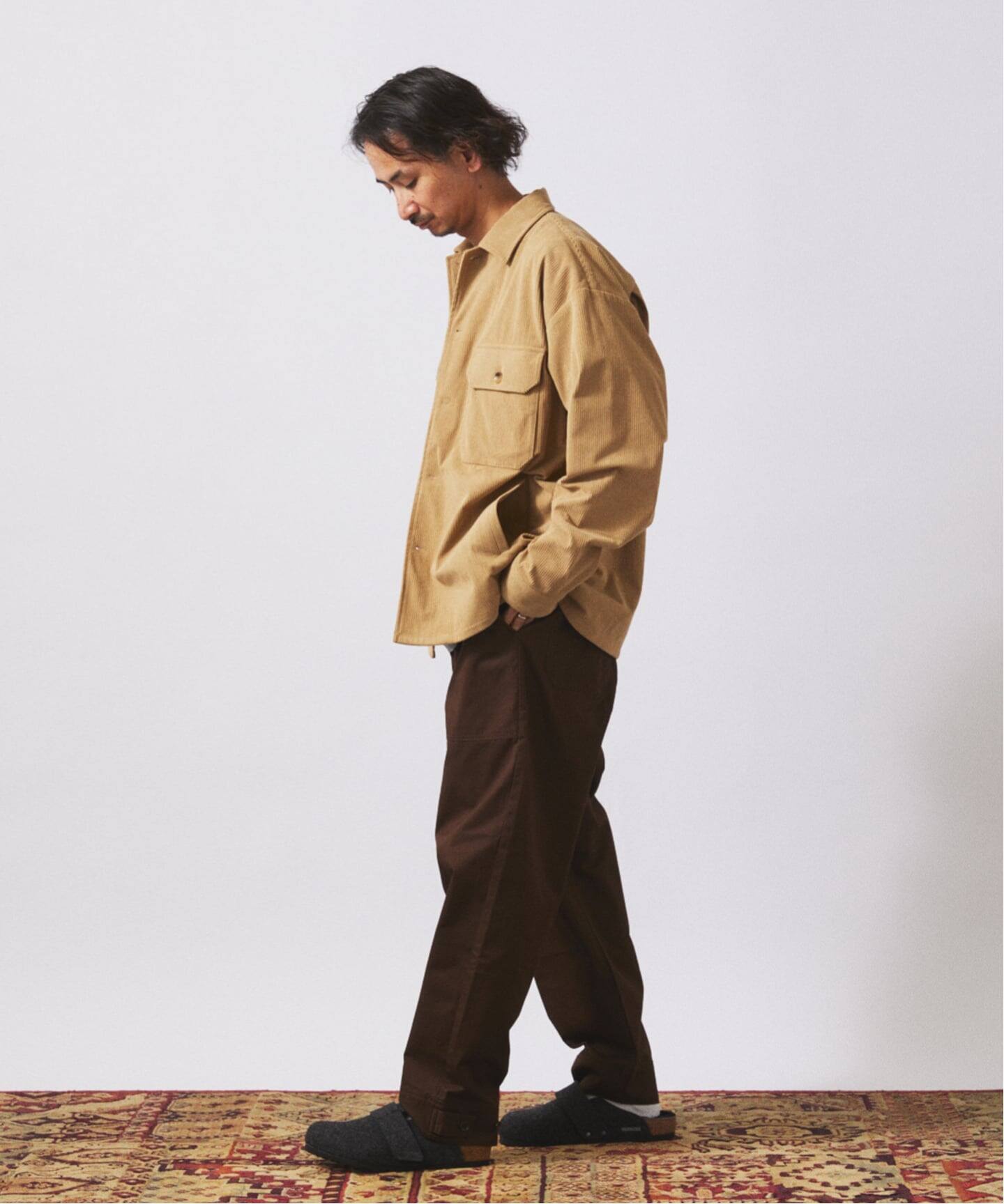 TECH ”SOLOTEX(R)” コーデュロイ ウォッシャブル CPOシャツジャケット