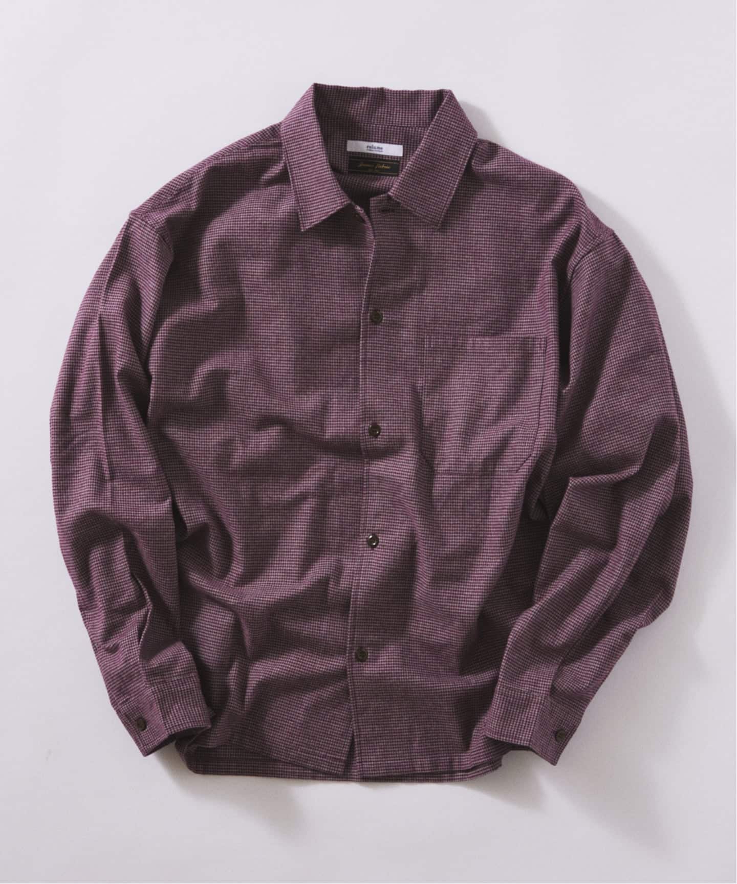 ジャーナルスタンダード レリューム（JOURNAL STANDARD relume）/JAMES FABRIC / ジェームスファブリック チドリ チェック シャツ JAMES FABRIC / ジェームスファブリック チドリ チェック シャツ