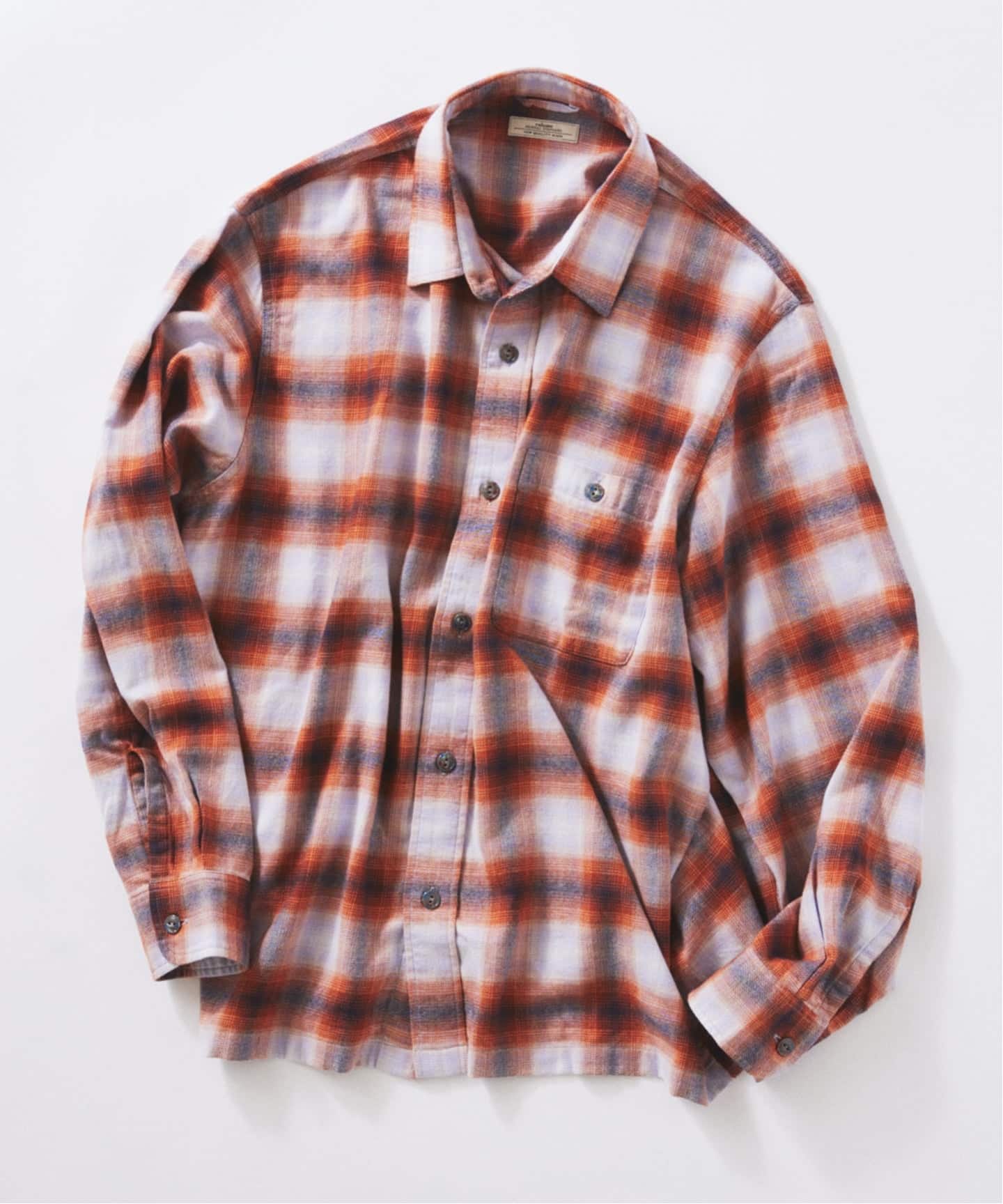 【完売】JOURNAL STANDARD relume チェックシャツ カラー オンブレ チェックシャツ（シャツ／ブラウス）｜JOURNAL