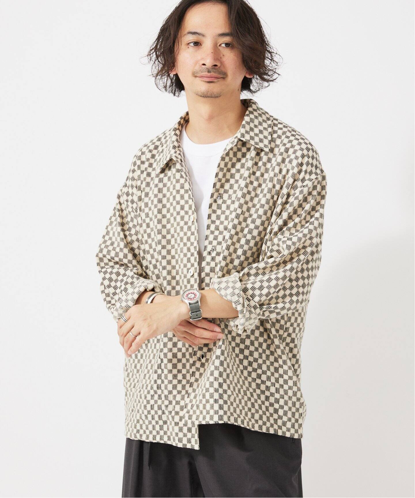 INDIA COTTON クロシェシャツ（シャツ／ブラウス）｜JOURNAL