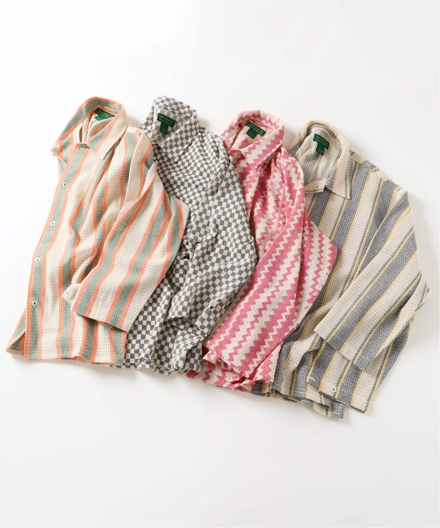 INDIA COTTON クロシェシャツ JOURNAL STANDARD relume シャツ INDIA COTTON クロシェシャツ