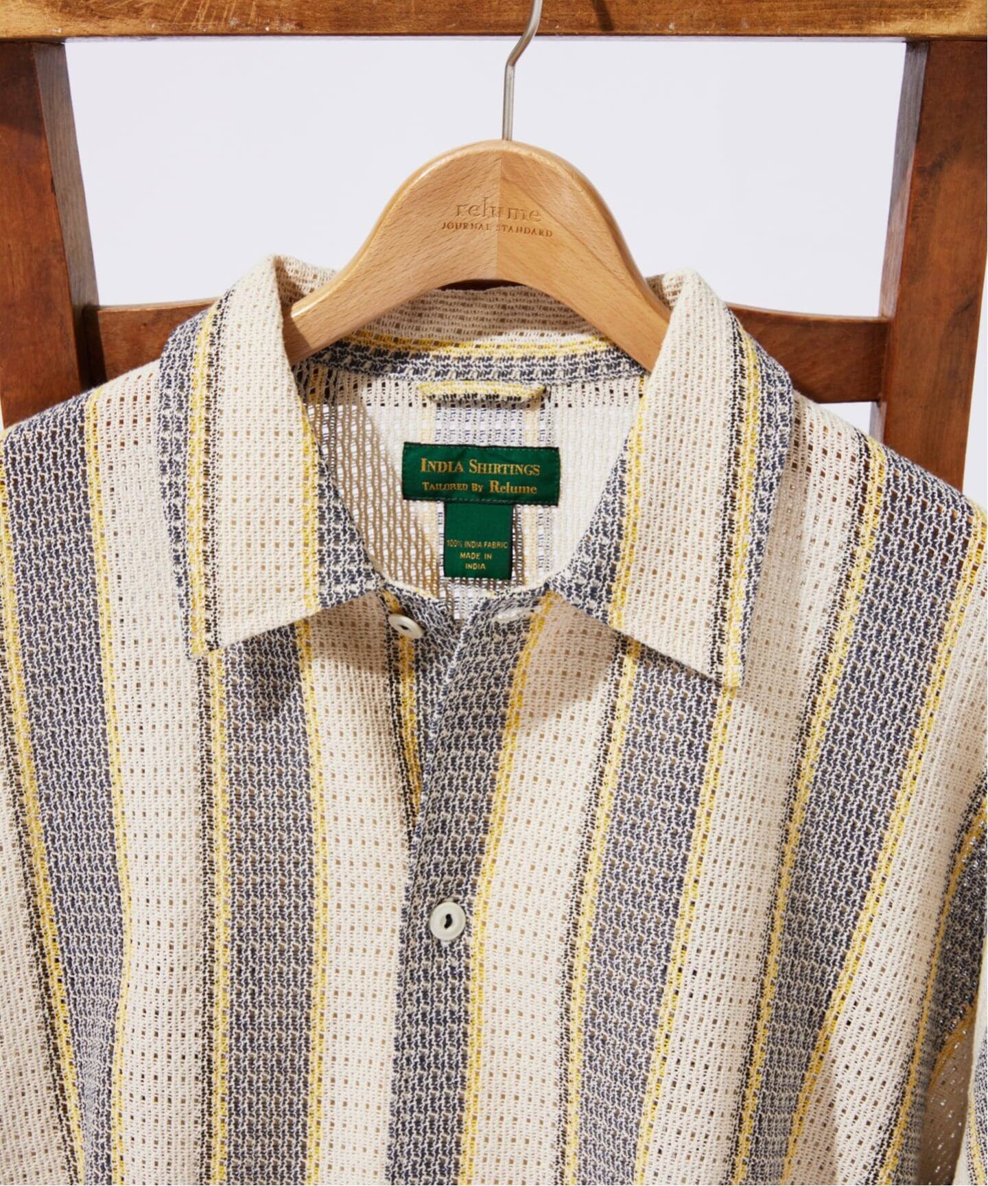 INDIA COTTON クロシェシャツ（シャツ／ブラウス）｜JOURNAL STANDARD