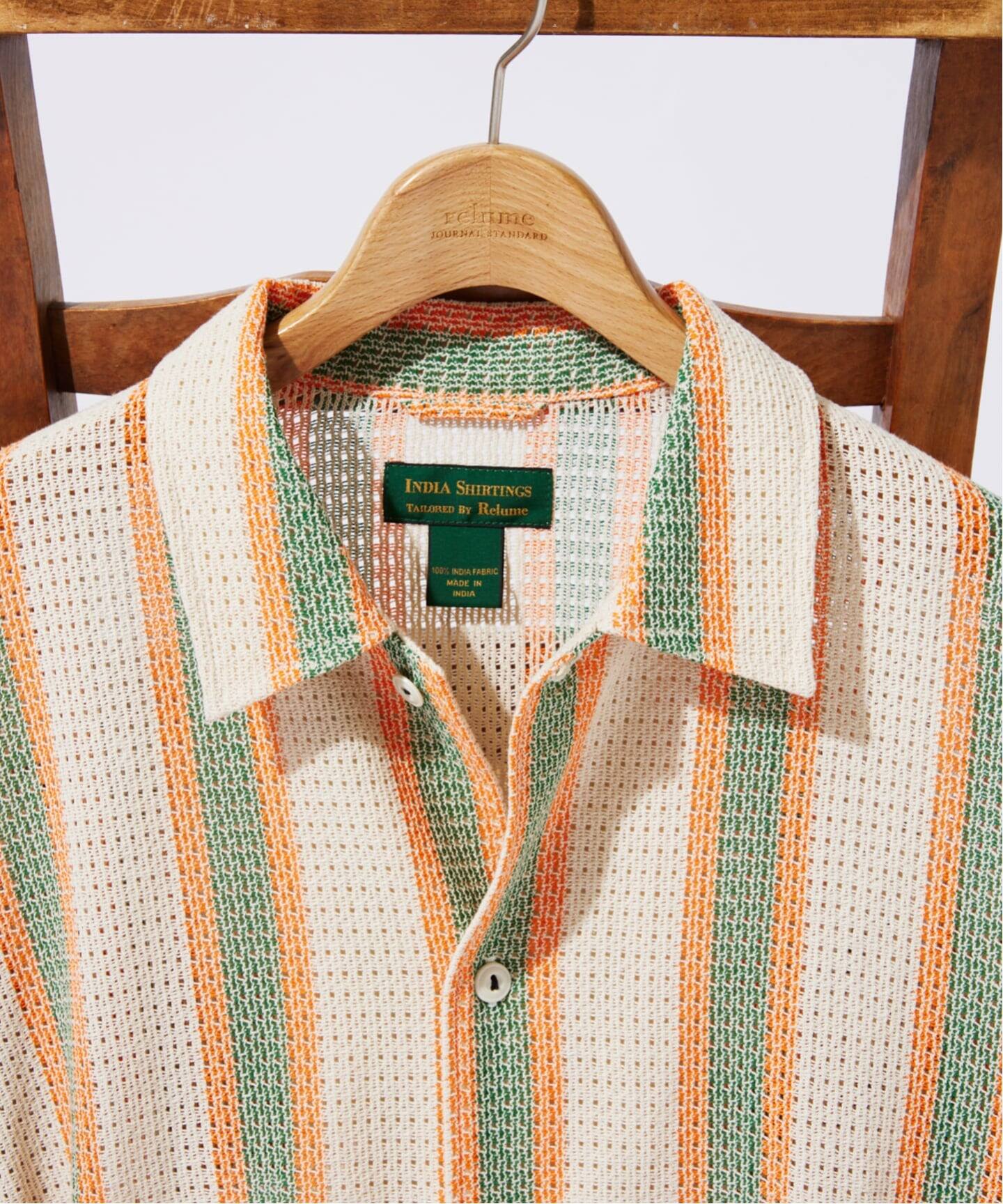 INDIA COTTON クロシェシャツ（シャツ／ブラウス）｜JOURNAL STANDARD