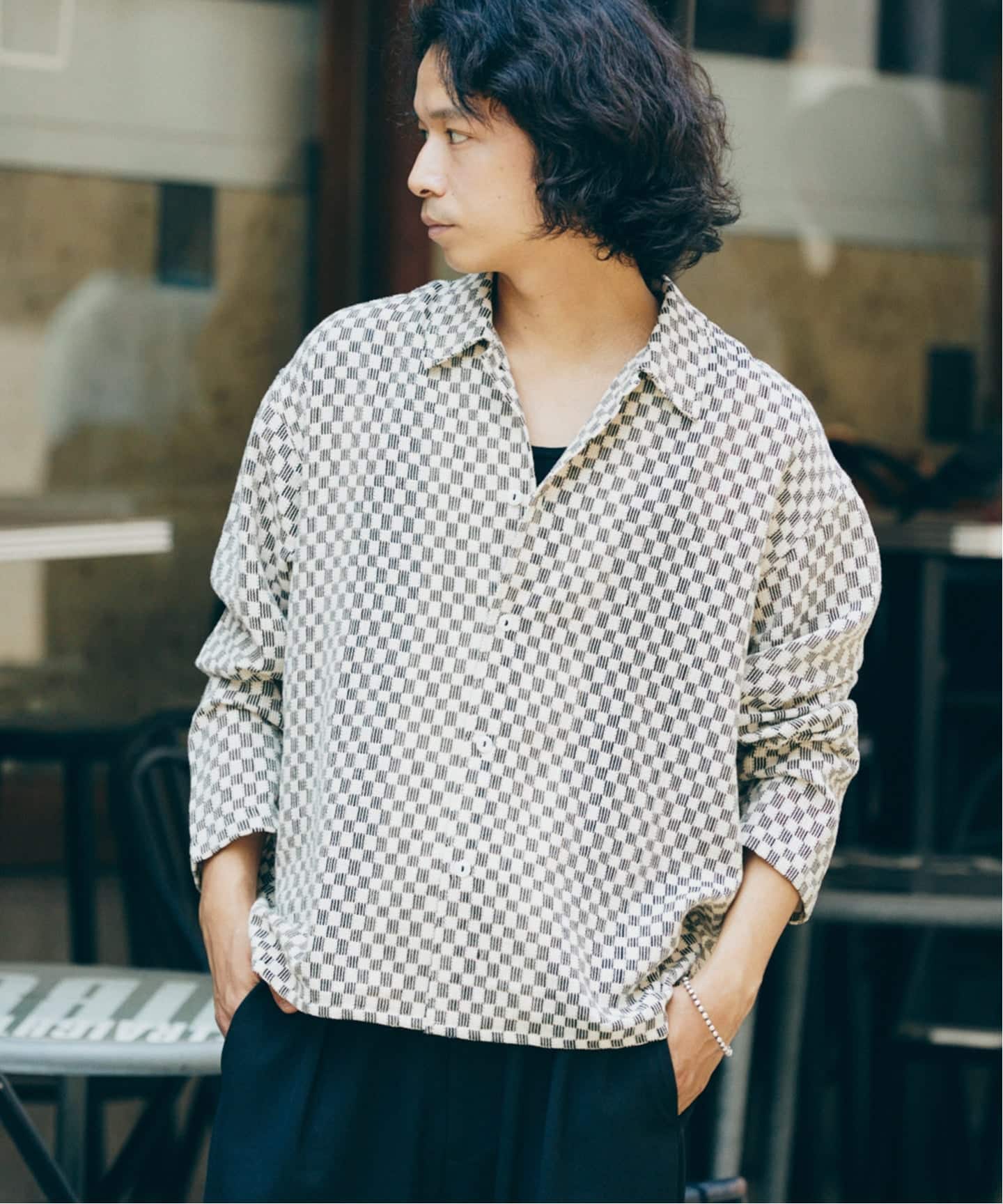 INDIA COTTON クロシェシャツ INDIA COTTON クロシェシャツ（シャツ／ブラウス）｜JOURNAL